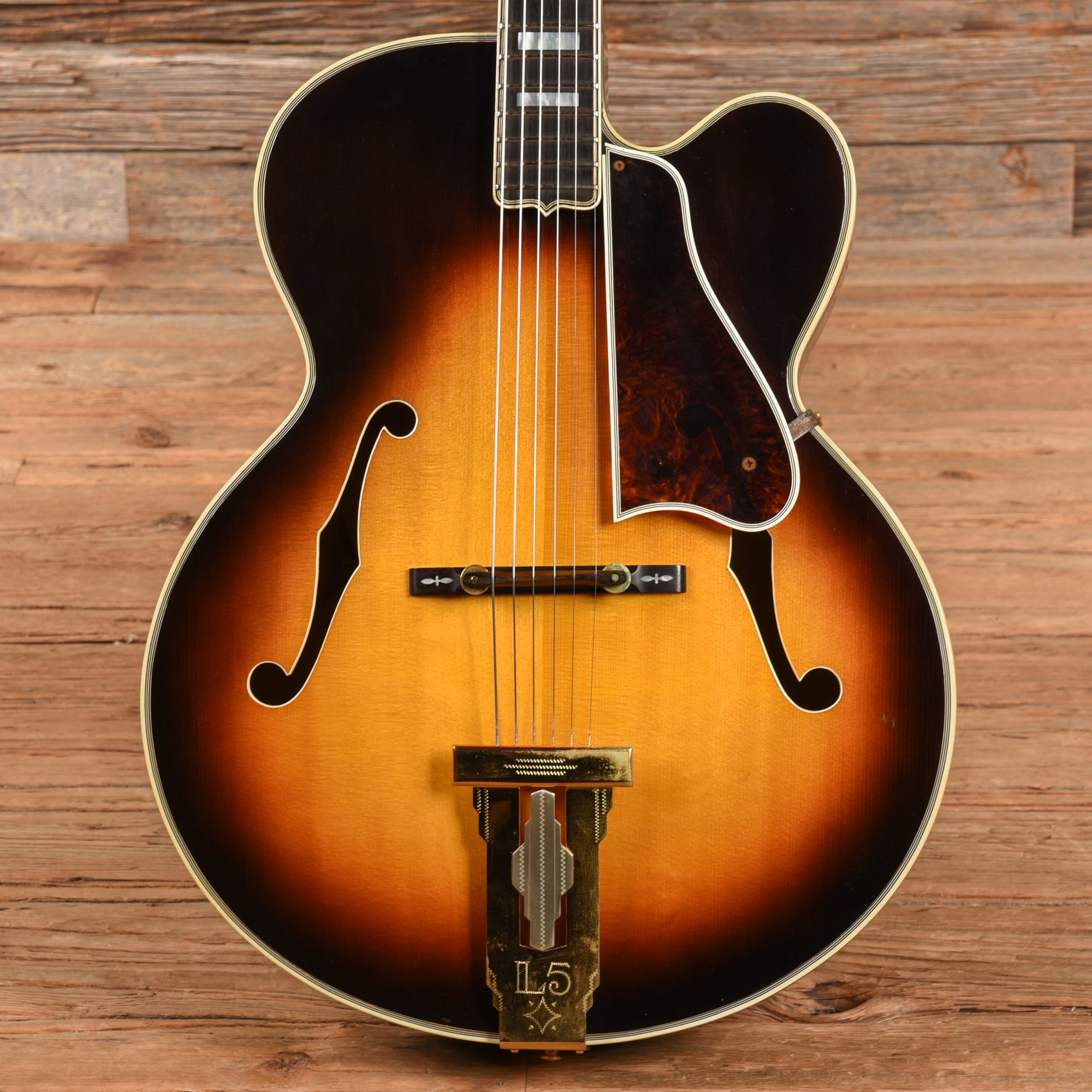 Gibson L-5C Sunburst 1975 Electric Guitars / Hollow Body