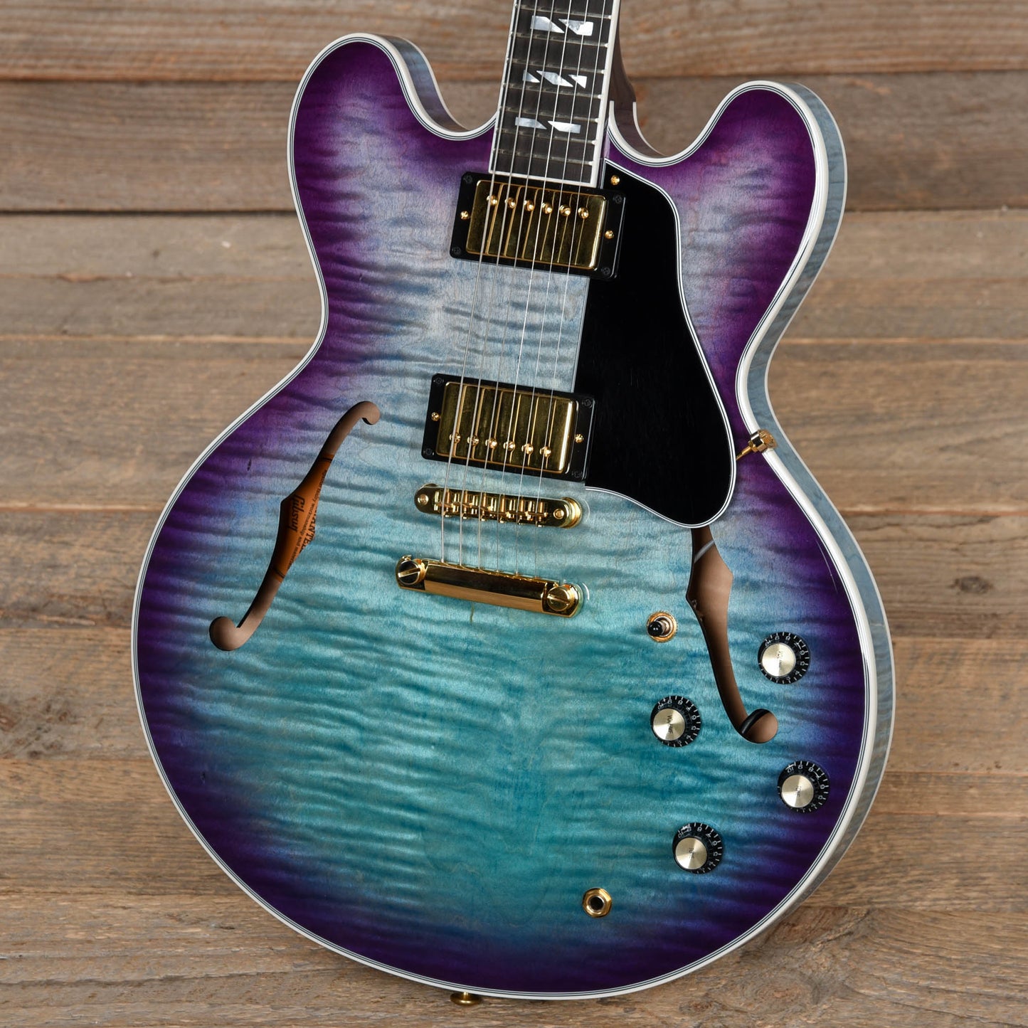 Gibson Modern ES Supreme AAA Maple Blueberry Burst Electric Guitars / Hollow Body
