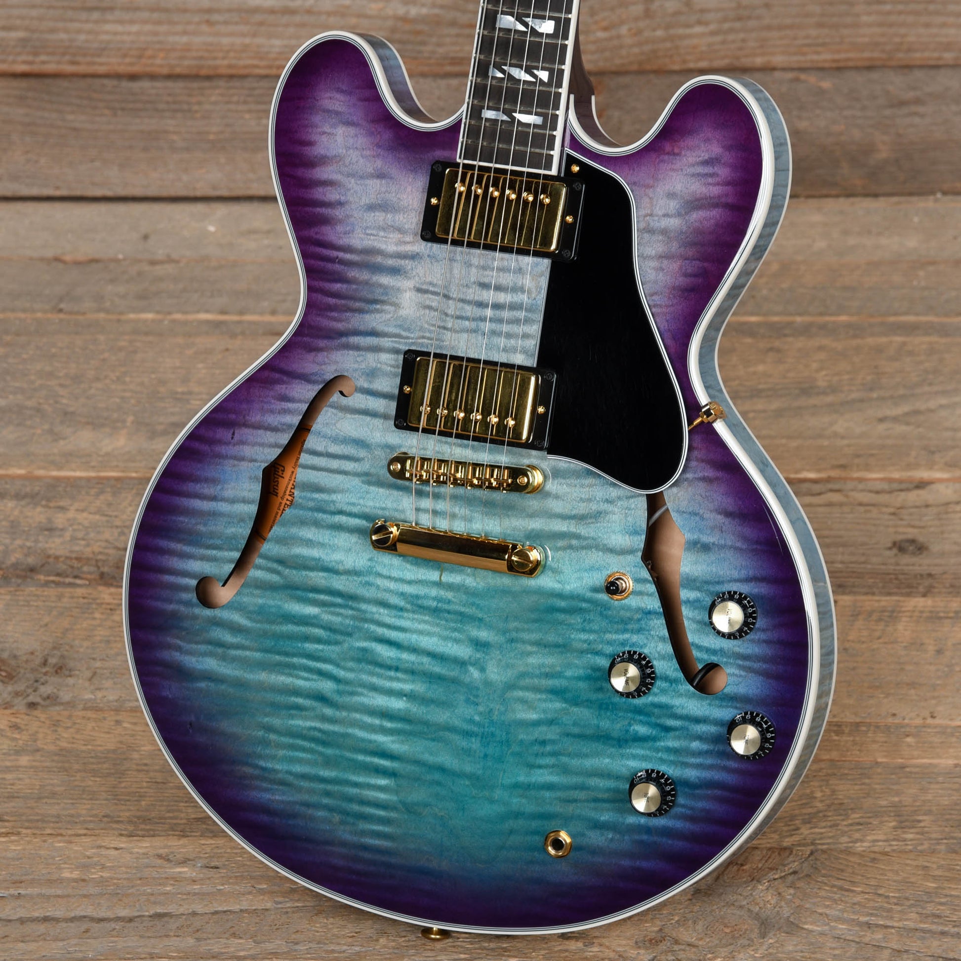 Gibson Modern ES Supreme AAA Maple Blueberry Burst Electric Guitars / Hollow Body