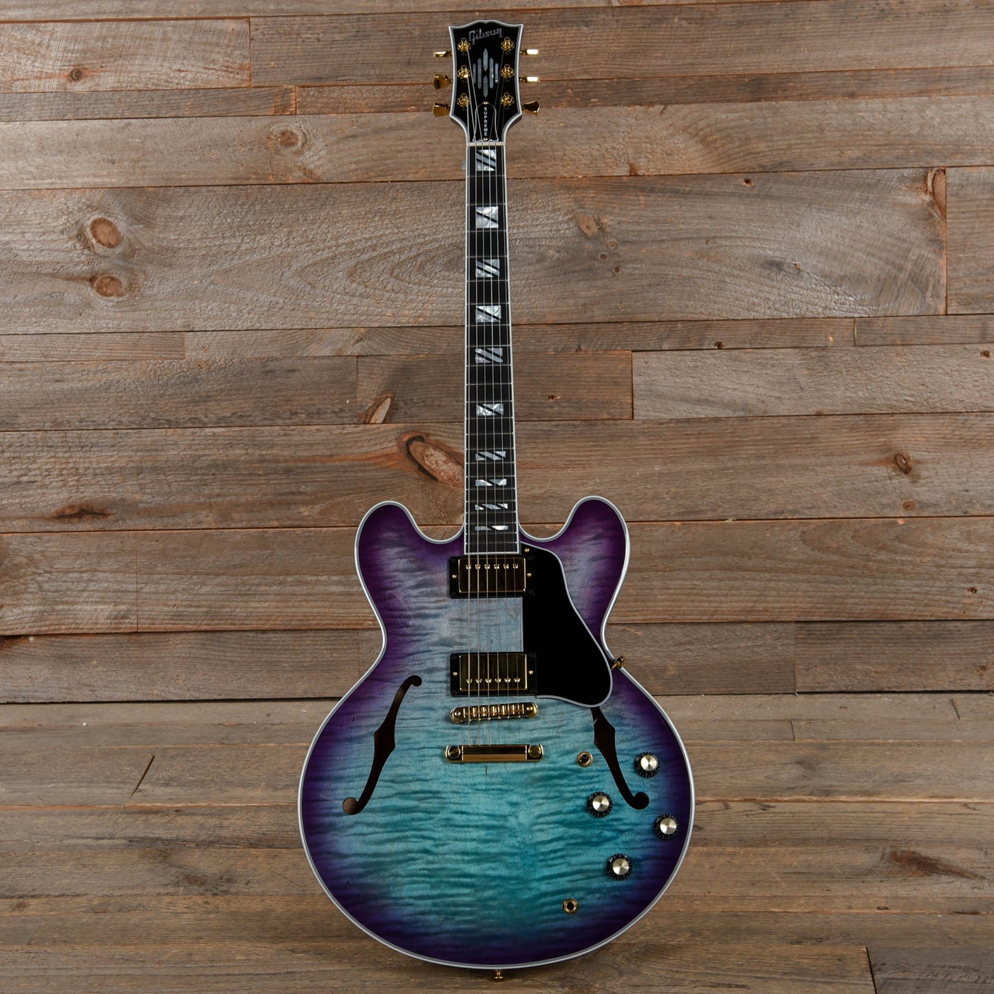 Gibson Modern ES Supreme AAA Maple Blueberry Burst Electric Guitars / Hollow Body
