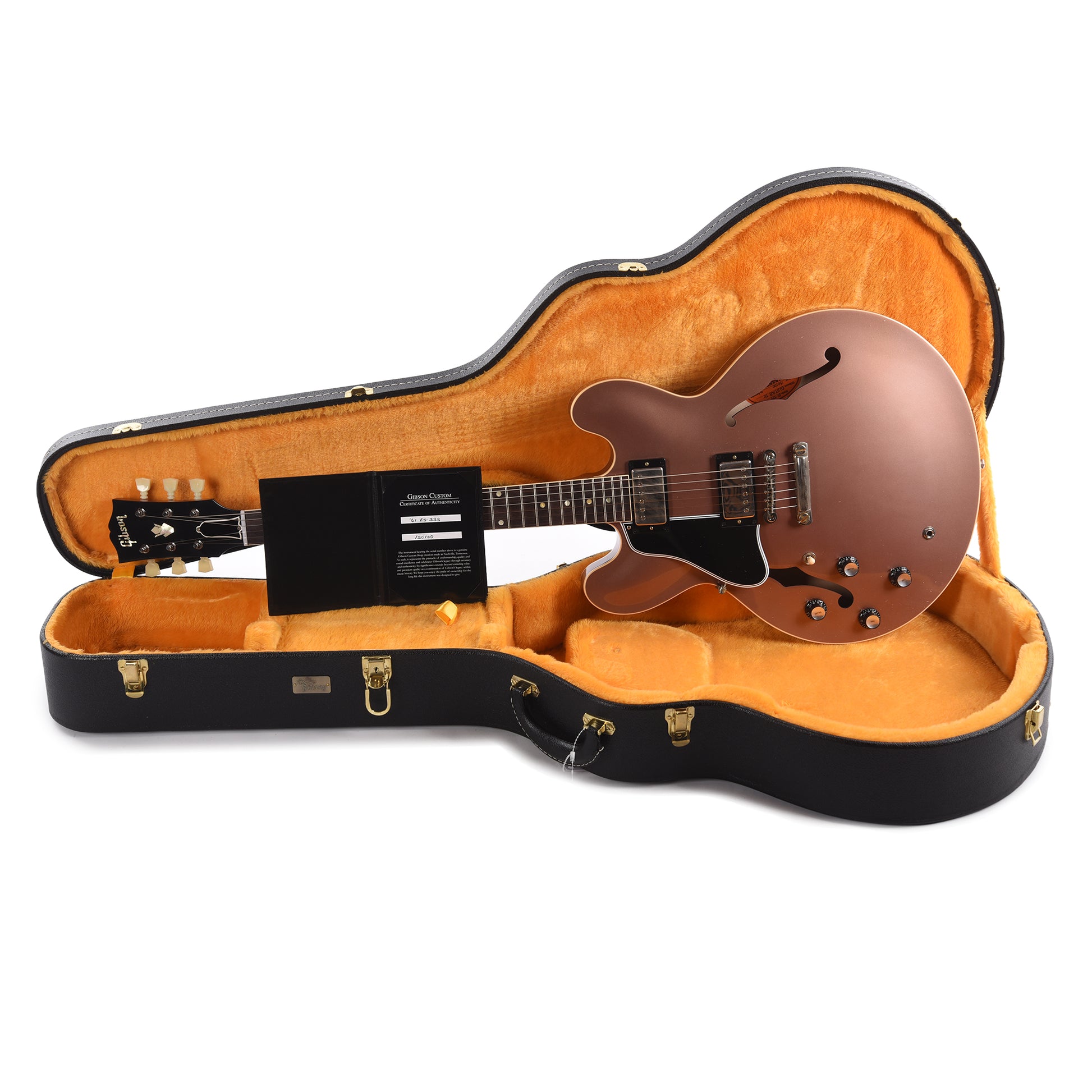 Gibson Custom Shop 1961 ES-335 "CME Spec" LEFTY Heather Poly VOS Electric Guitars / Left-Handed