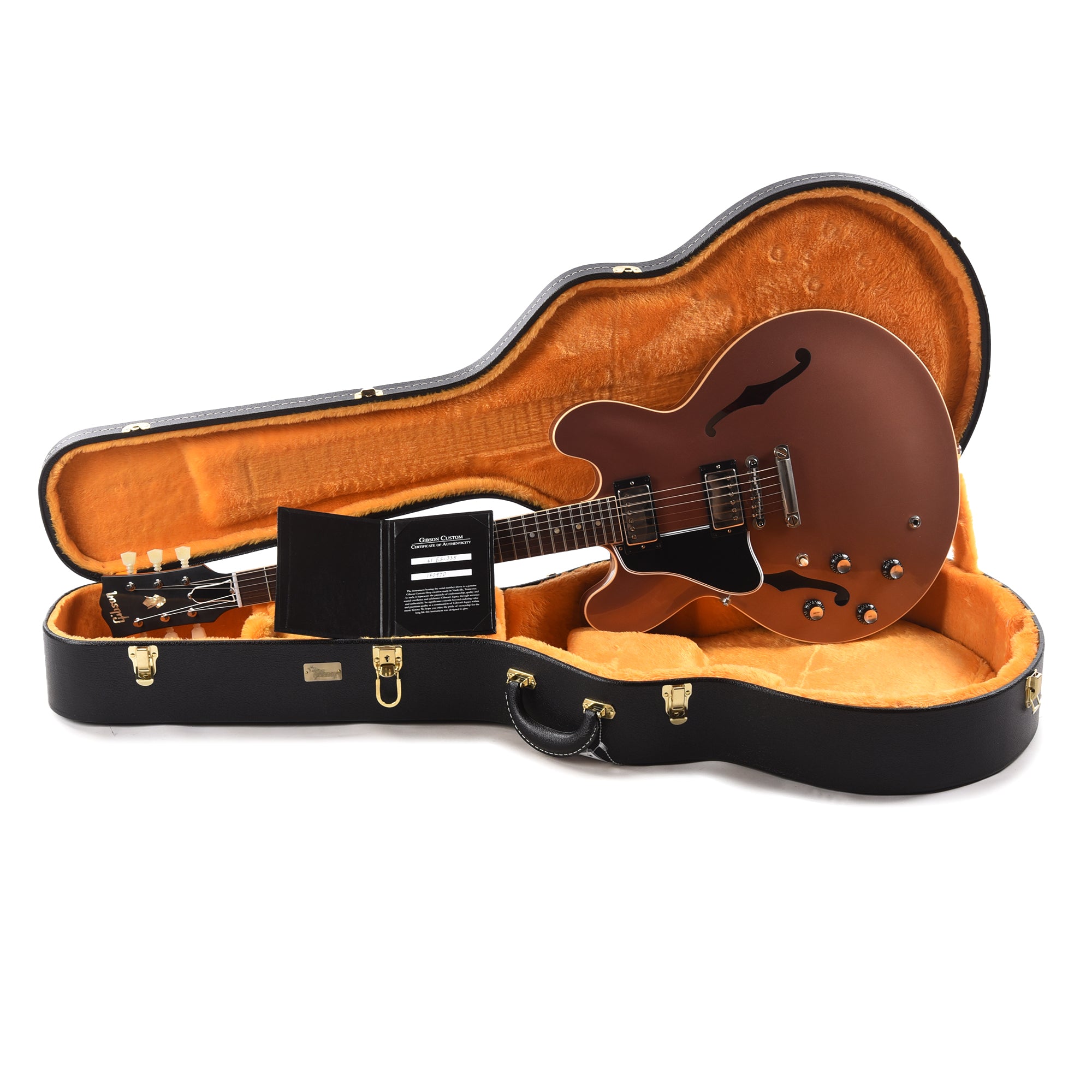 Gibson Custom Shop 1961 ES-335 LEFTY Heather Poly VOS Electric Guitars / Left-Handed