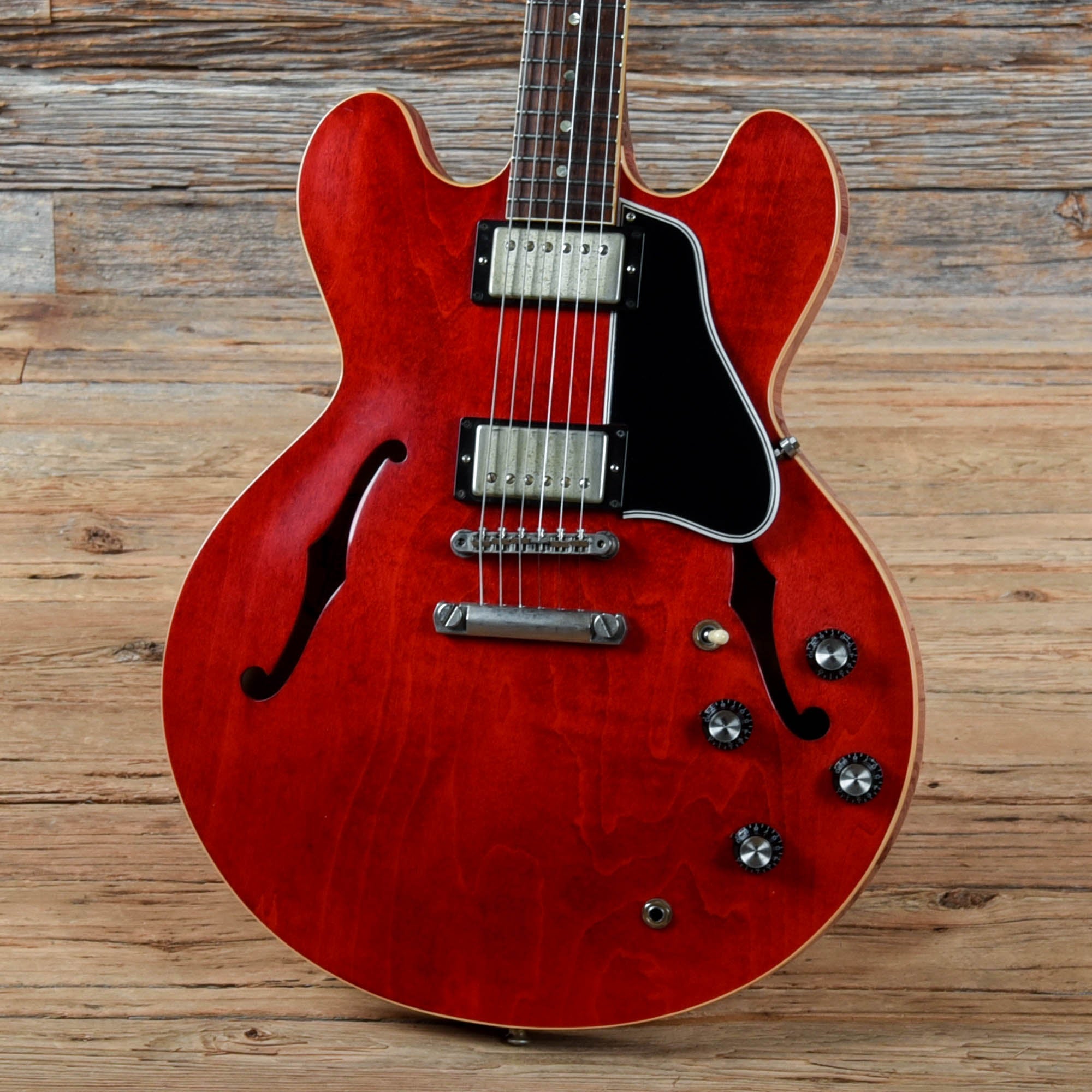Gibson '61 Warren Haynes ES-335 Cherry Electric Guitars / Semi-Hollow
