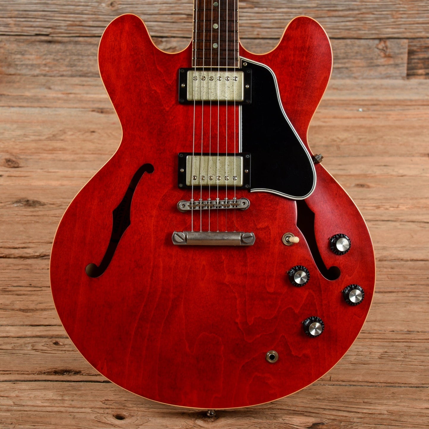 Gibson 61 Warren Haynes ES-335 Cherry Electric Guitars / Semi-Hollow