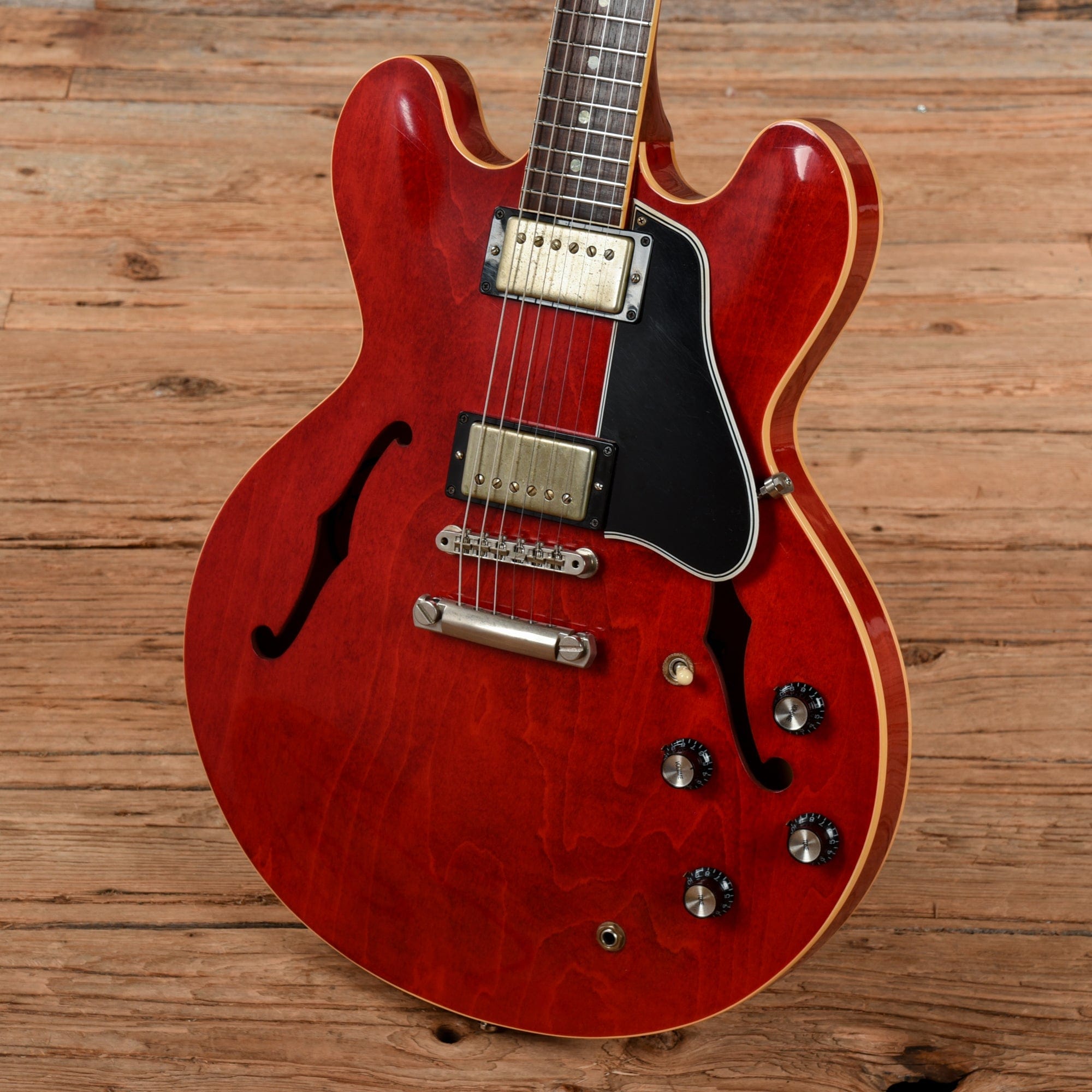Gibson 61 Warren Haynes ES-335 Cherry Electric Guitars / Semi-Hollow