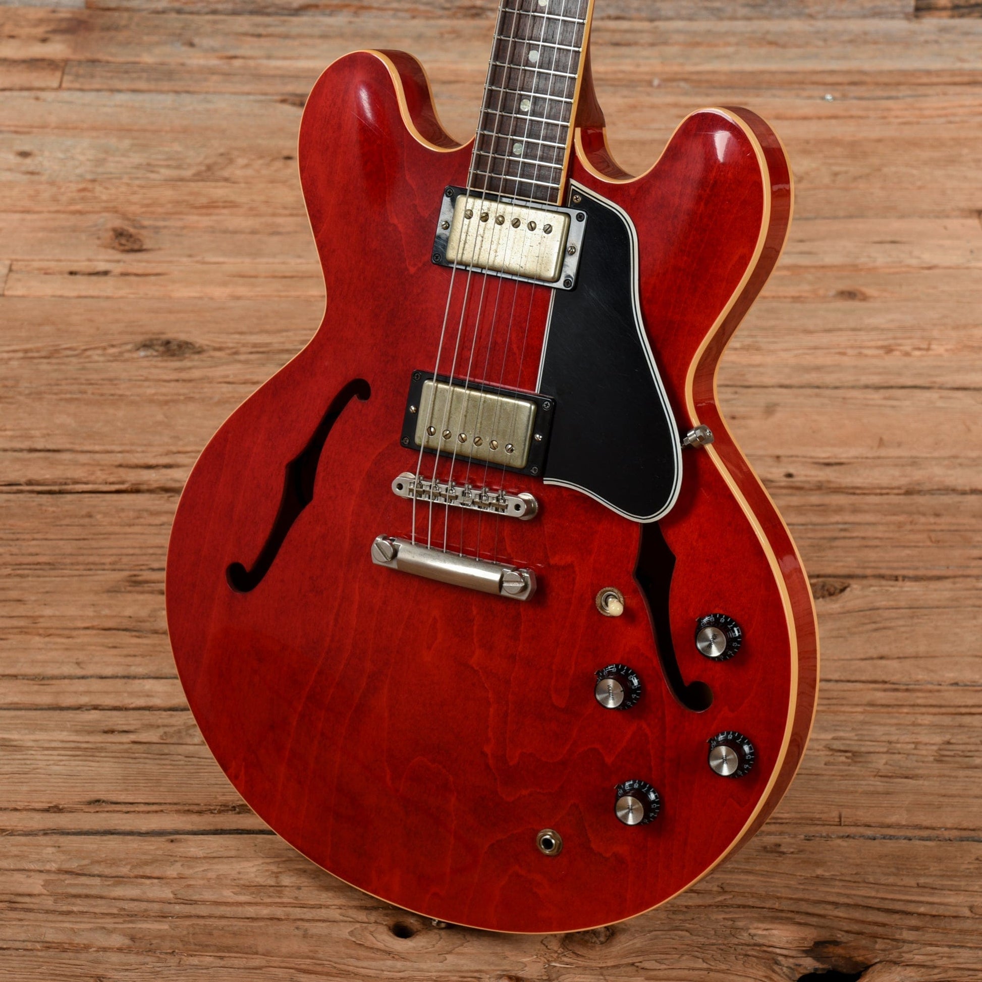 Gibson 61 Warren Haynes ES-335 Cherry Electric Guitars / Semi-Hollow