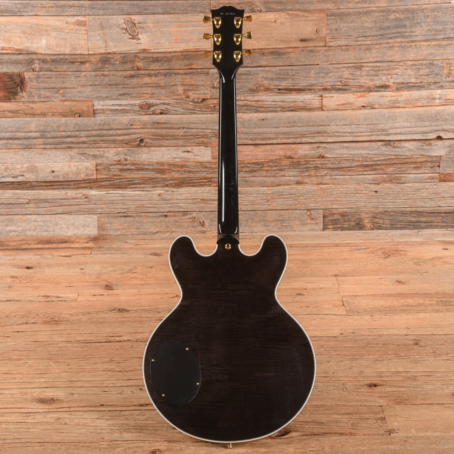 Gibson B.B. King Lucille Legacy Transparent Ebony Electric Guitars / Semi-Hollow