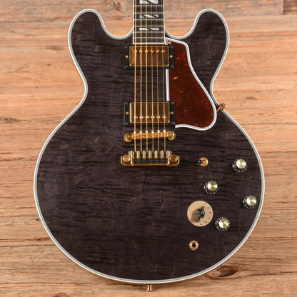 Gibson B.B. King Lucille Legacy Transparent Ebony Electric Guitars / Semi-Hollow