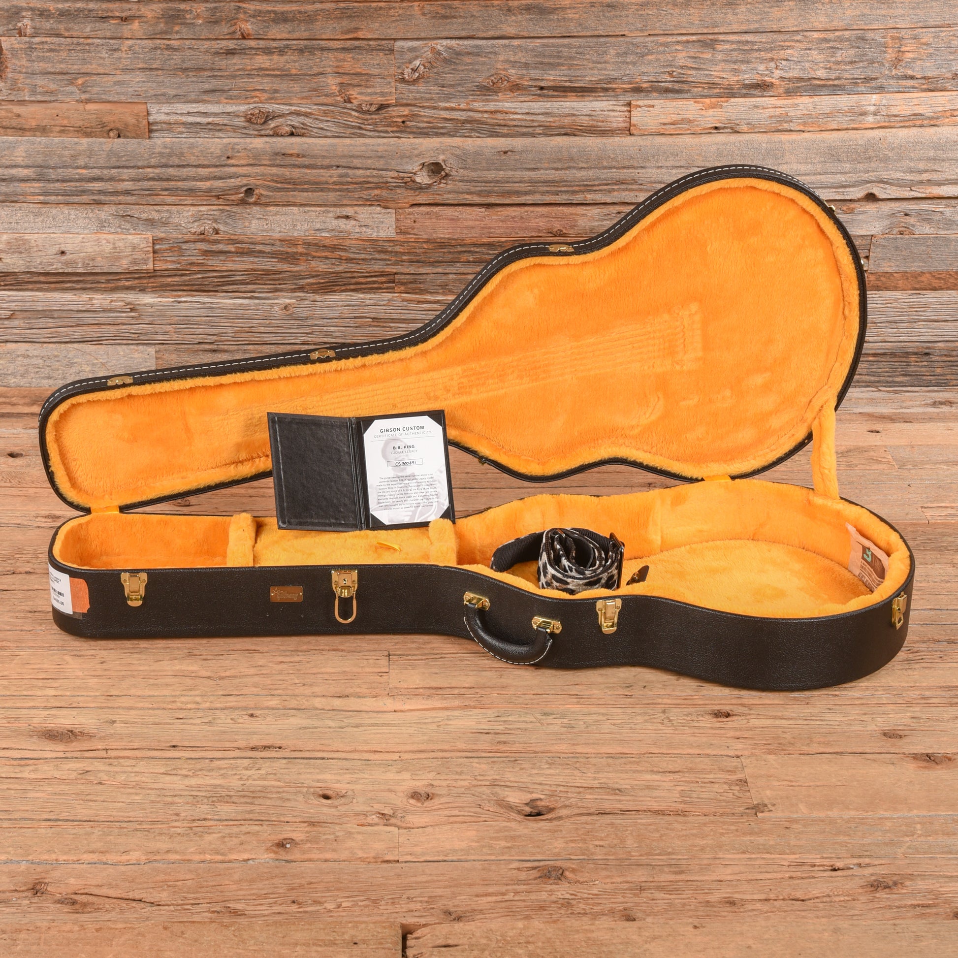 Gibson B.B. King Lucille Legacy Transparent Ebony Electric Guitars / Semi-Hollow