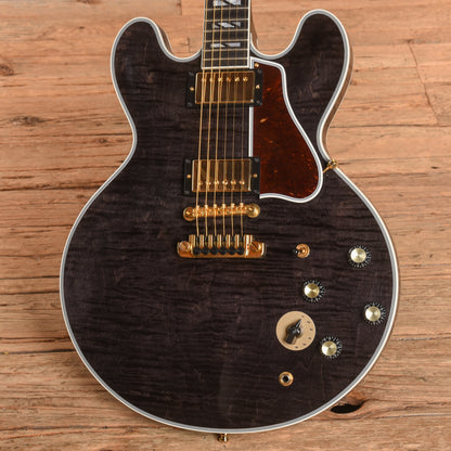 Gibson B.B. King Lucille Legacy Transparent Ebony Electric Guitars / Semi-Hollow