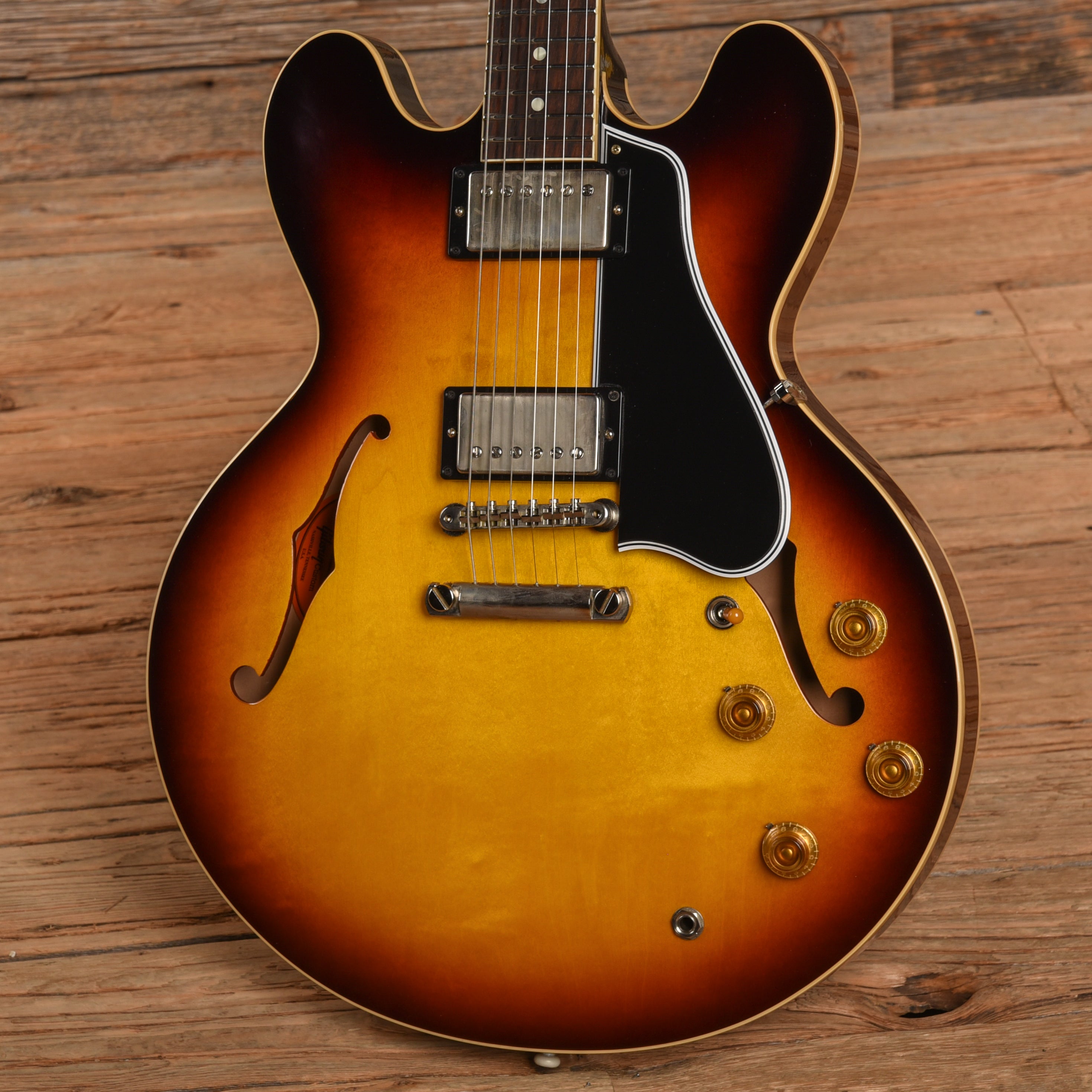 Gibson Custom '59 ES-335 Reissue Vintage Sunburst 2021 Electric Guitars / Semi-Hollow