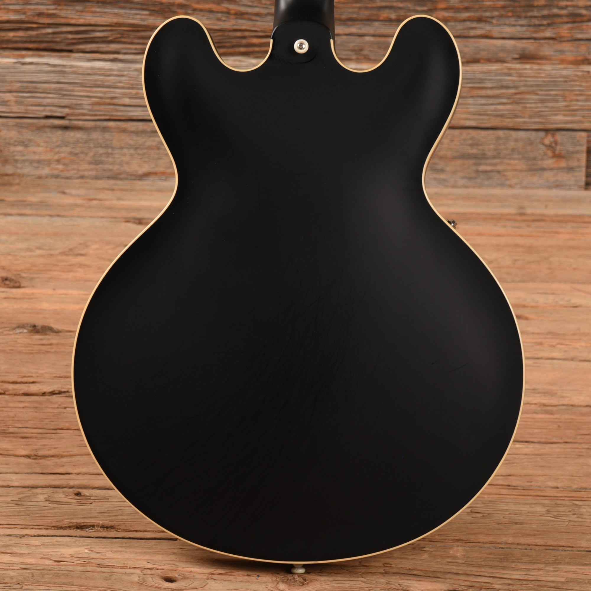 Gibson Custom '59 ES-335 Satin Satin Ebony 2019 LEFTY Electric Guitars / Semi-Hollow