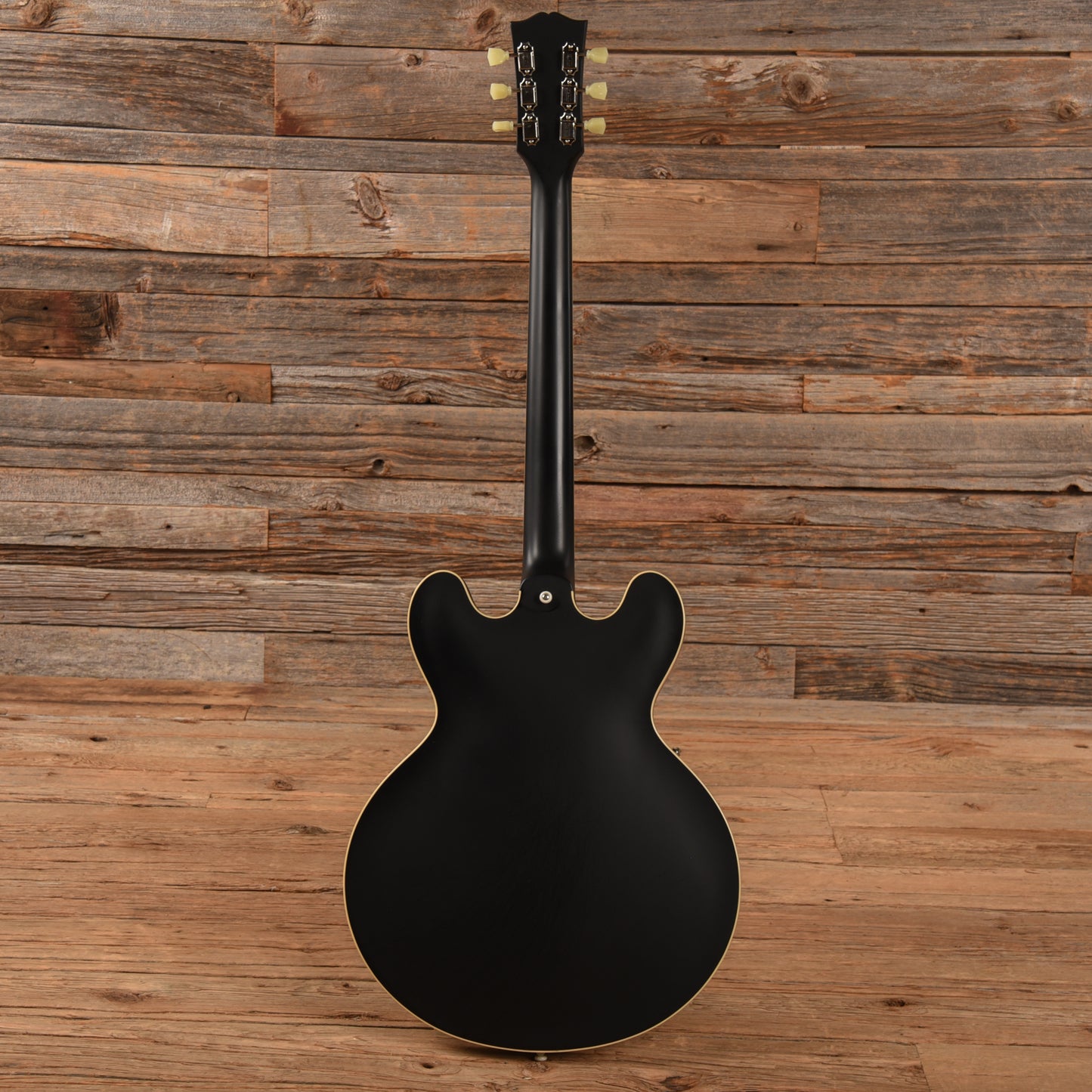 Gibson Custom '59 ES-335 Satin Satin Ebony 2019 LEFTY Electric Guitars / Semi-Hollow