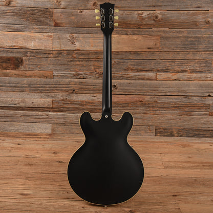 Gibson Custom '59 ES-335 Satin Satin Ebony 2019 LEFTY Electric Guitars / Semi-Hollow
