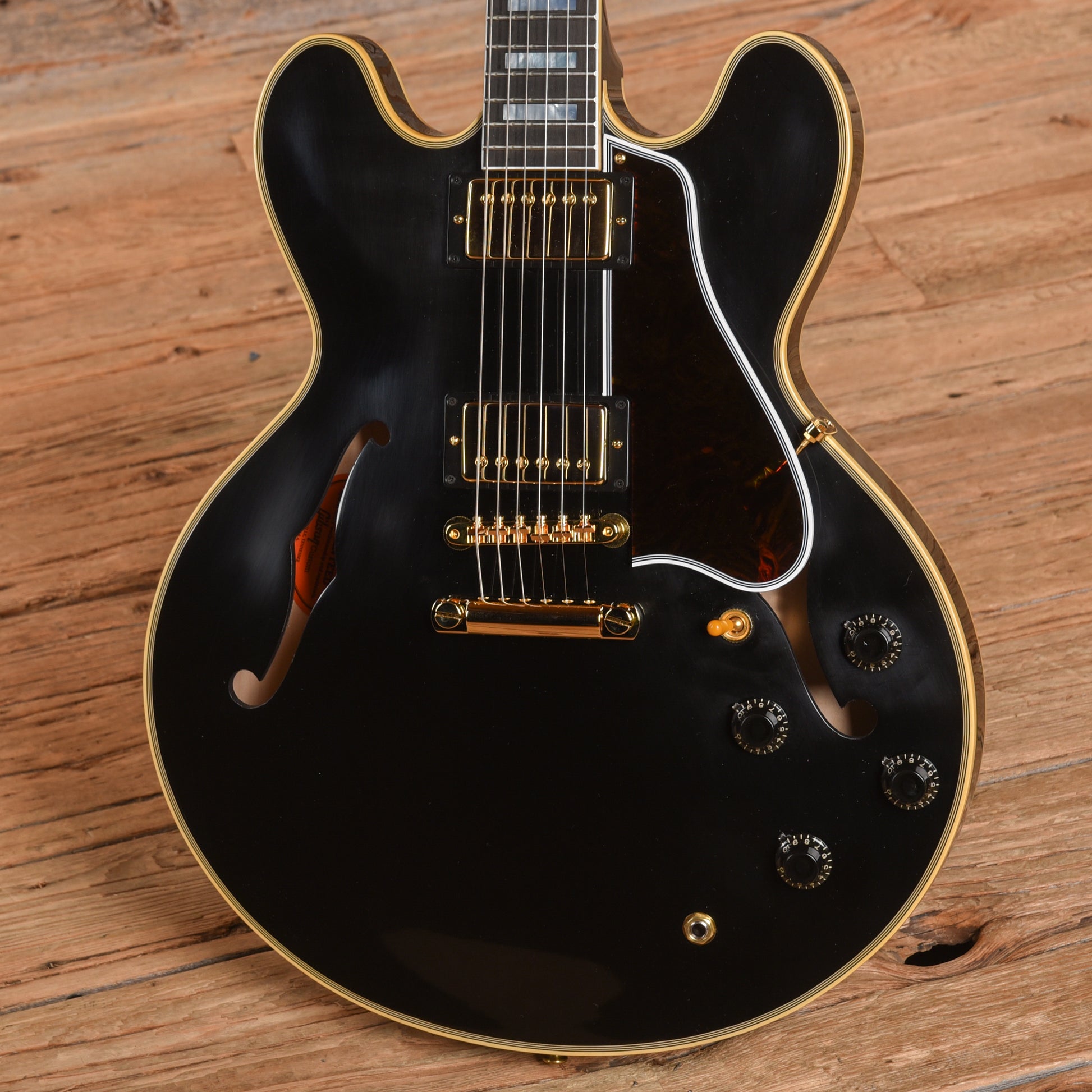 Gibson Custom '59 ES-355 Ebony Electric Guitars / Semi-Hollow