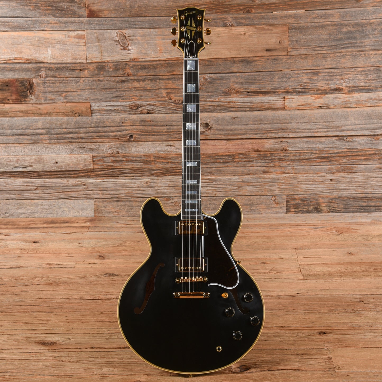 Gibson Custom '59 ES-355 Ebony Electric Guitars / Semi-Hollow