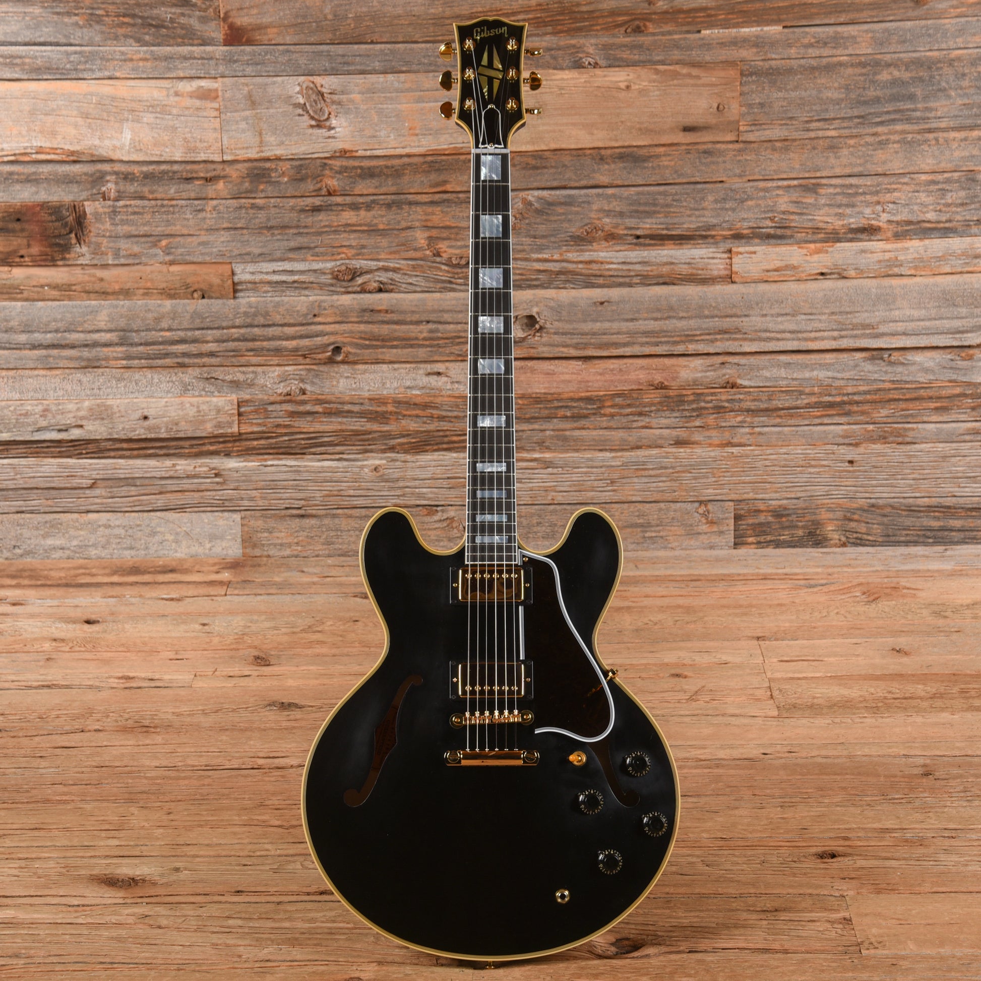 Gibson Custom '59 ES-355 Ebony Electric Guitars / Semi-Hollow