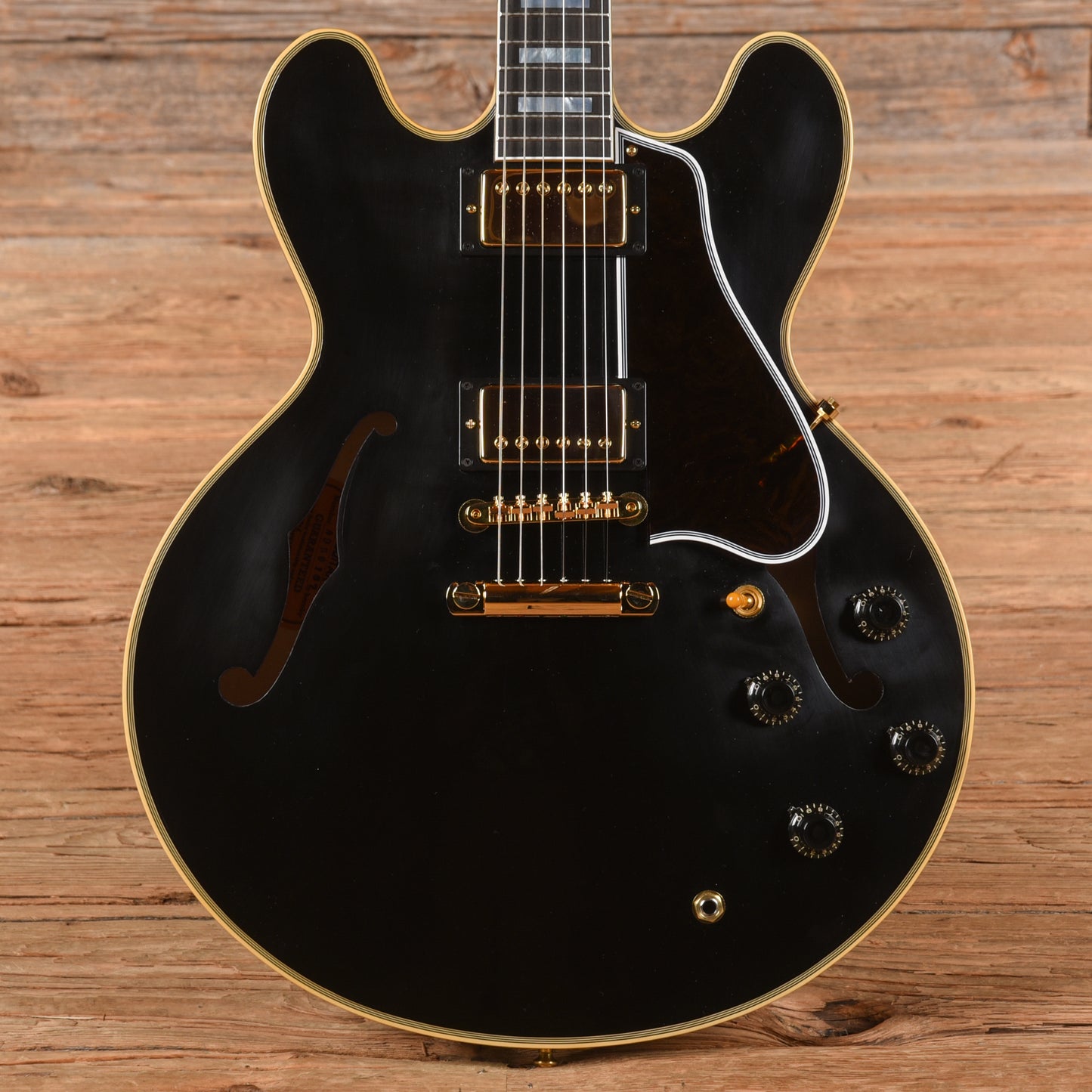 Gibson Custom '59 ES-355 Ebony Electric Guitars / Semi-Hollow