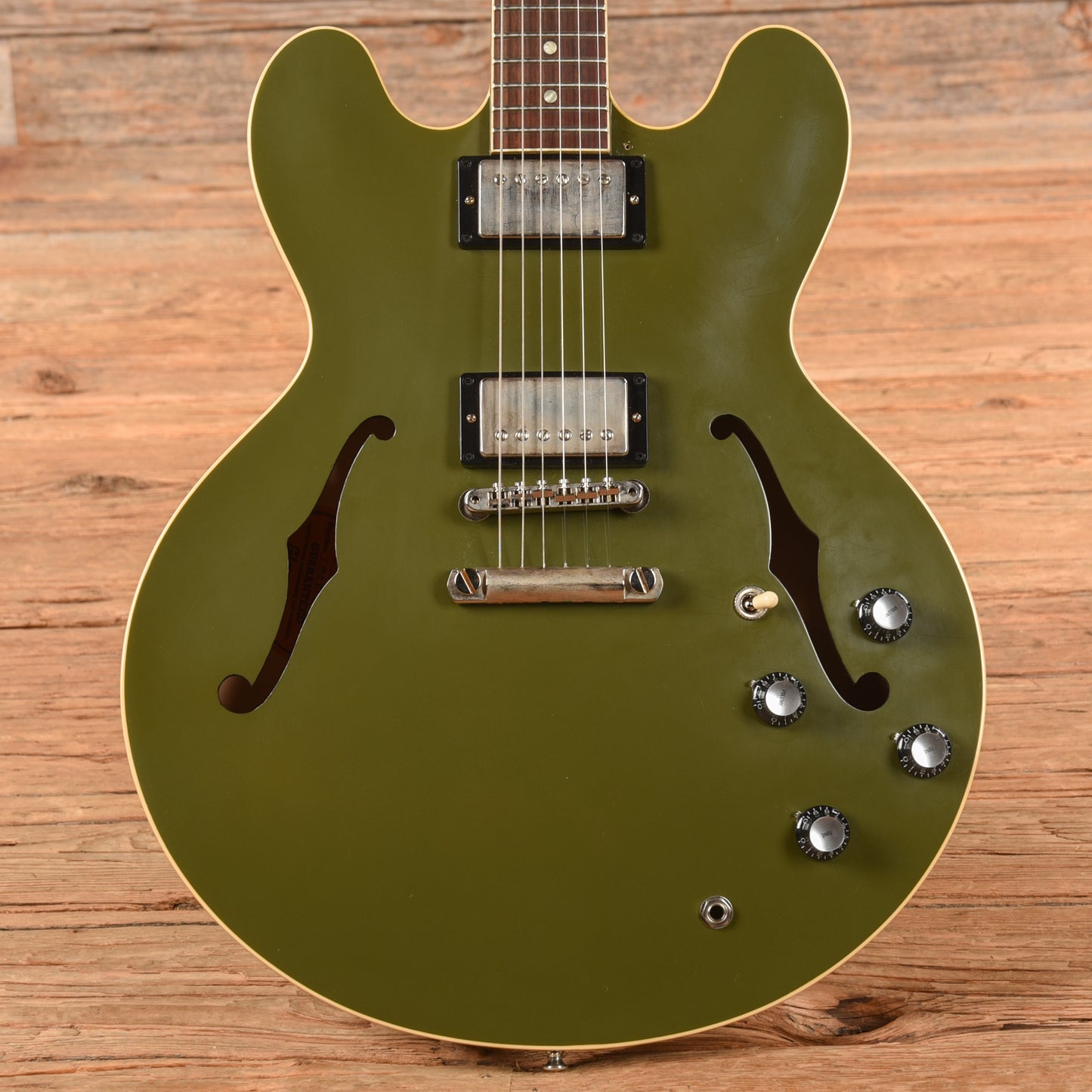 Gibson Custom '61 ES-335 "CME Spec" Antique Olive Drab 2020 Electric Guitars / Semi-Hollow