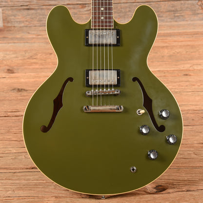 Gibson Custom '61 ES-335 "CME Spec" Antique Olive Drab 2020 Electric Guitars / Semi-Hollow