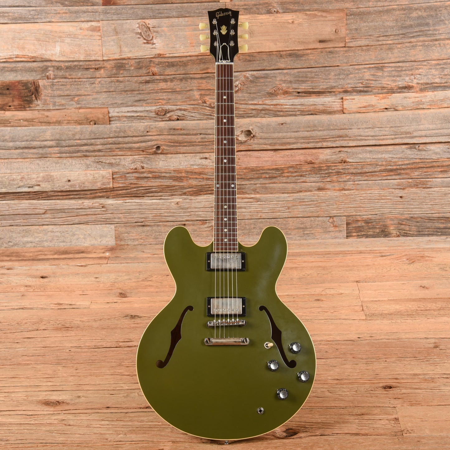 Gibson Custom '61 ES-335 "CME Spec" Antique Olive Drab 2020 Electric Guitars / Semi-Hollow