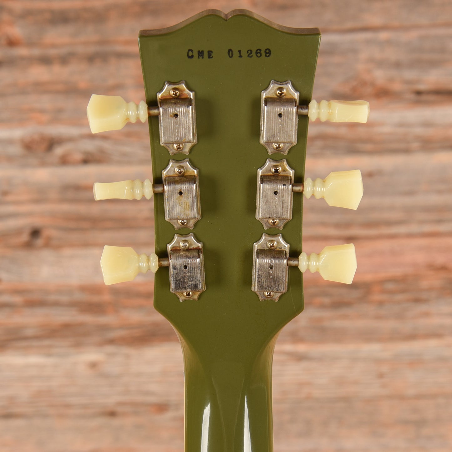 Gibson Custom '61 ES-335 "CME Spec" Antique Olive Drab 2020 Electric Guitars / Semi-Hollow