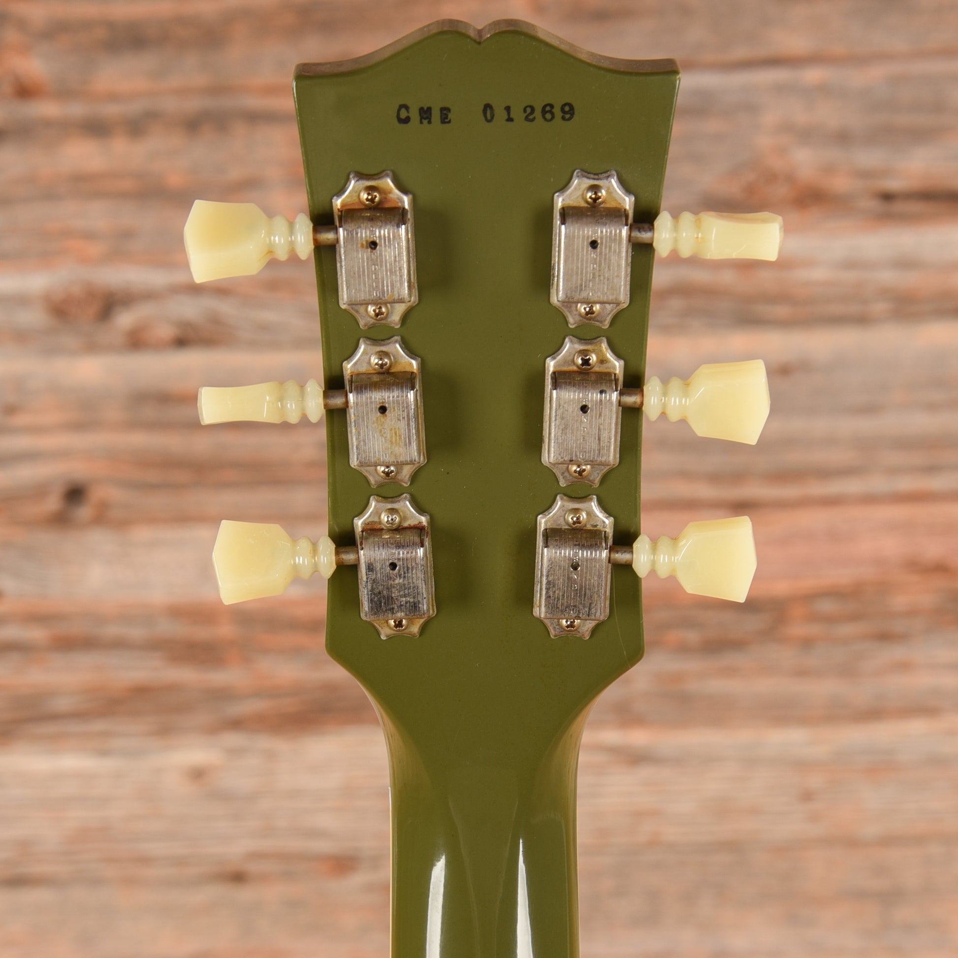 Gibson Custom '61 ES-335 "CME Spec" Antique Olive Drab 2020 Electric Guitars / Semi-Hollow