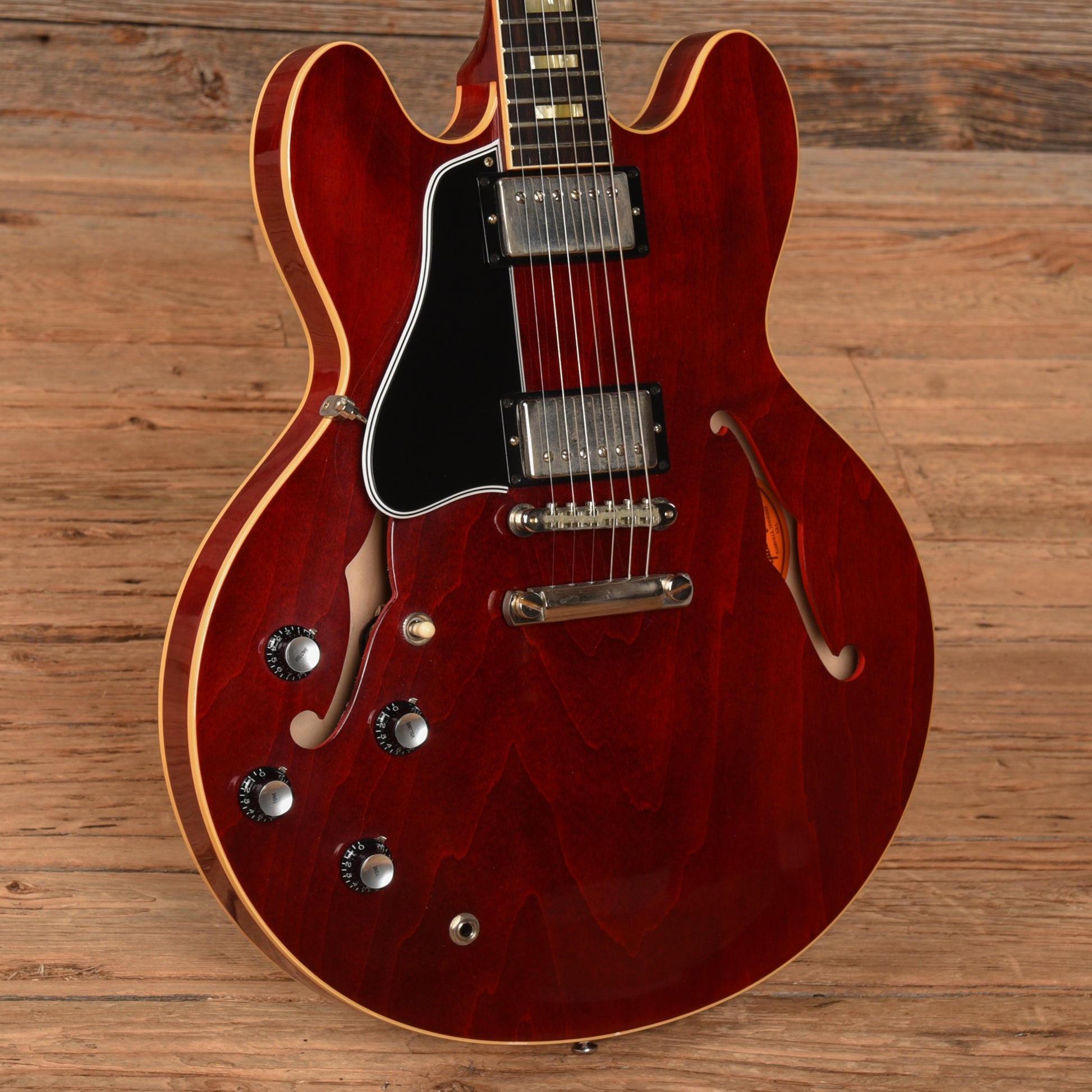 Gibson Custom '64 ES-335 Reissue Cherry 2021 LEFTY Electric Guitars / Semi-Hollow