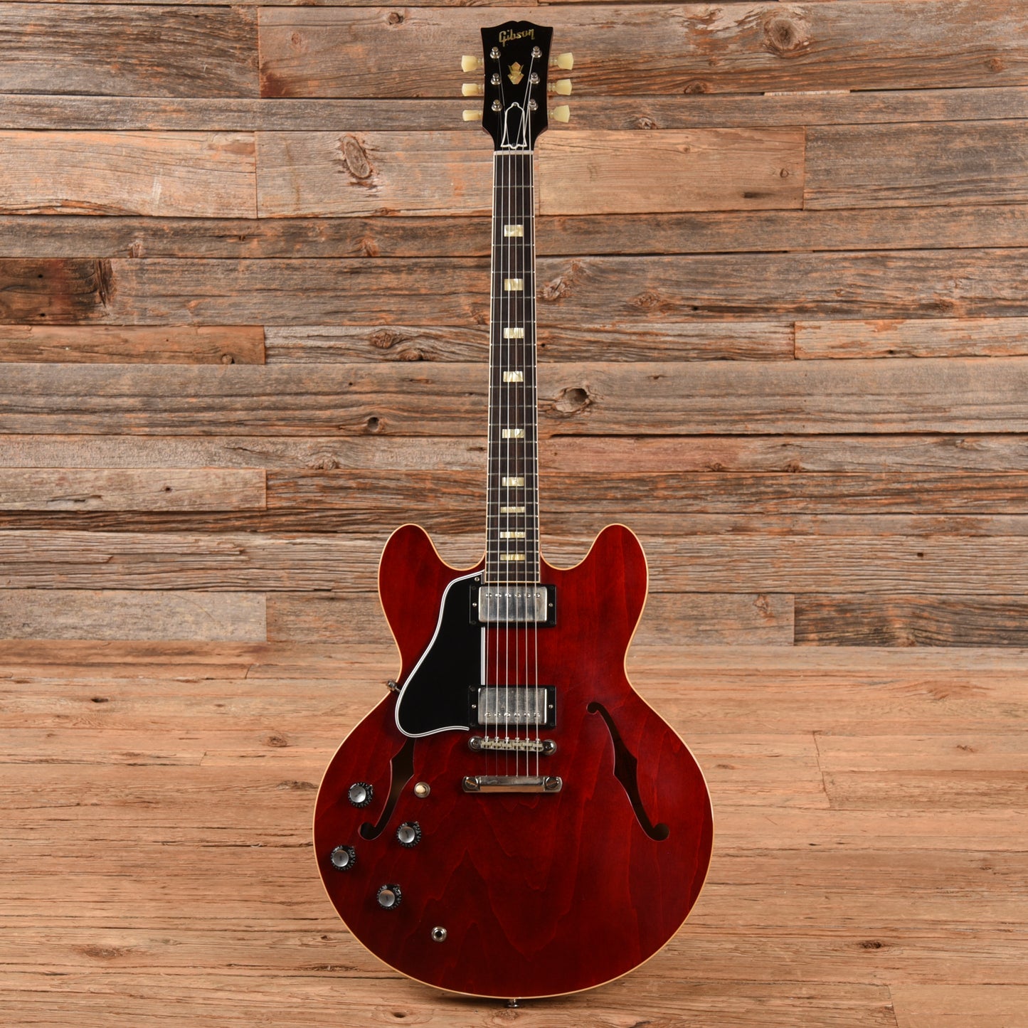 Gibson Custom '64 ES-335 Reissue Cherry 2021 LEFTY Electric Guitars / Semi-Hollow