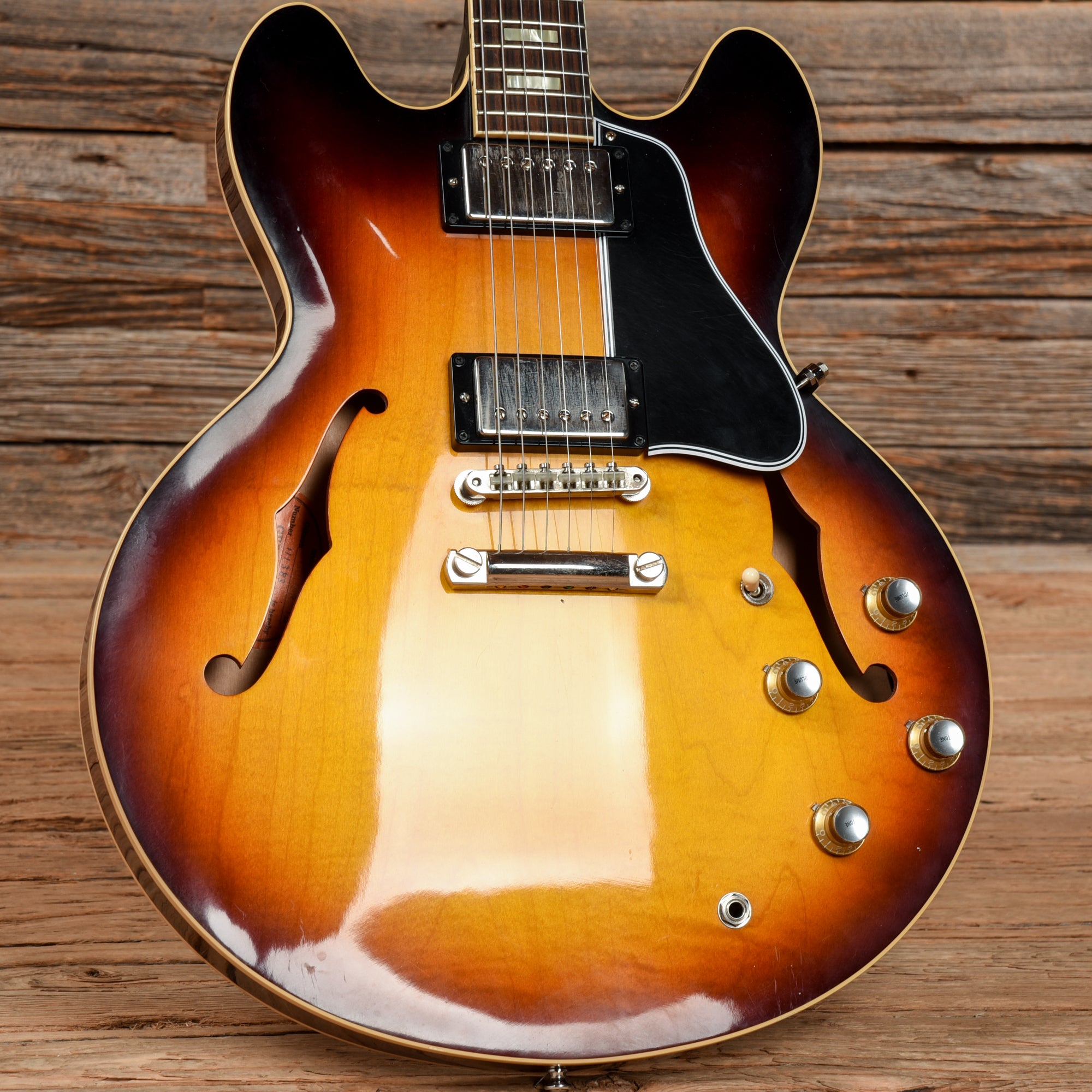 Gibson Custom 64 ES-335 VOS Vintage Sunburst 2021 Electric Guitars / Semi-Hollow