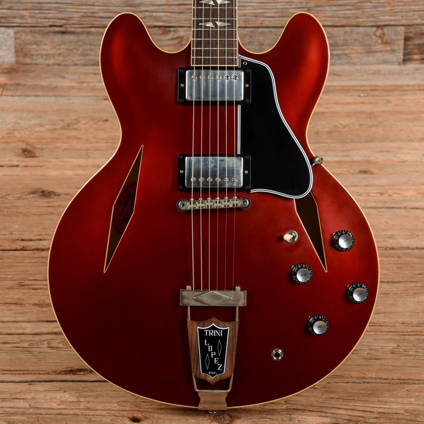 Gibson Custom '64 Trini Lopez Reissue "CME Spec" Heavy Antique Sparkling Burgundy VOS 2020 Electric Guitars / Semi-Hollow