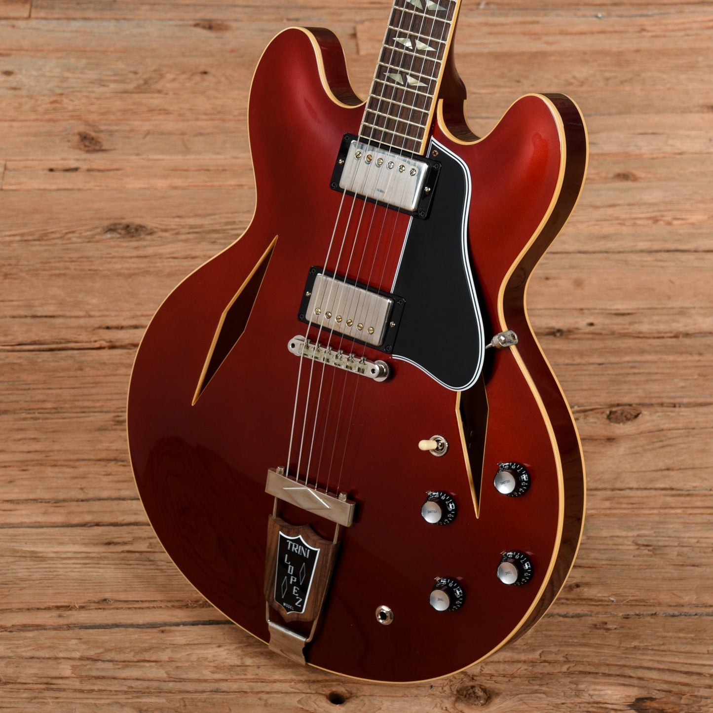 Gibson Custom '64 Trini Lopez Reissue "CME Spec" Heavy Antique Sparkling Burgundy VOS 2020 Electric Guitars / Semi-Hollow