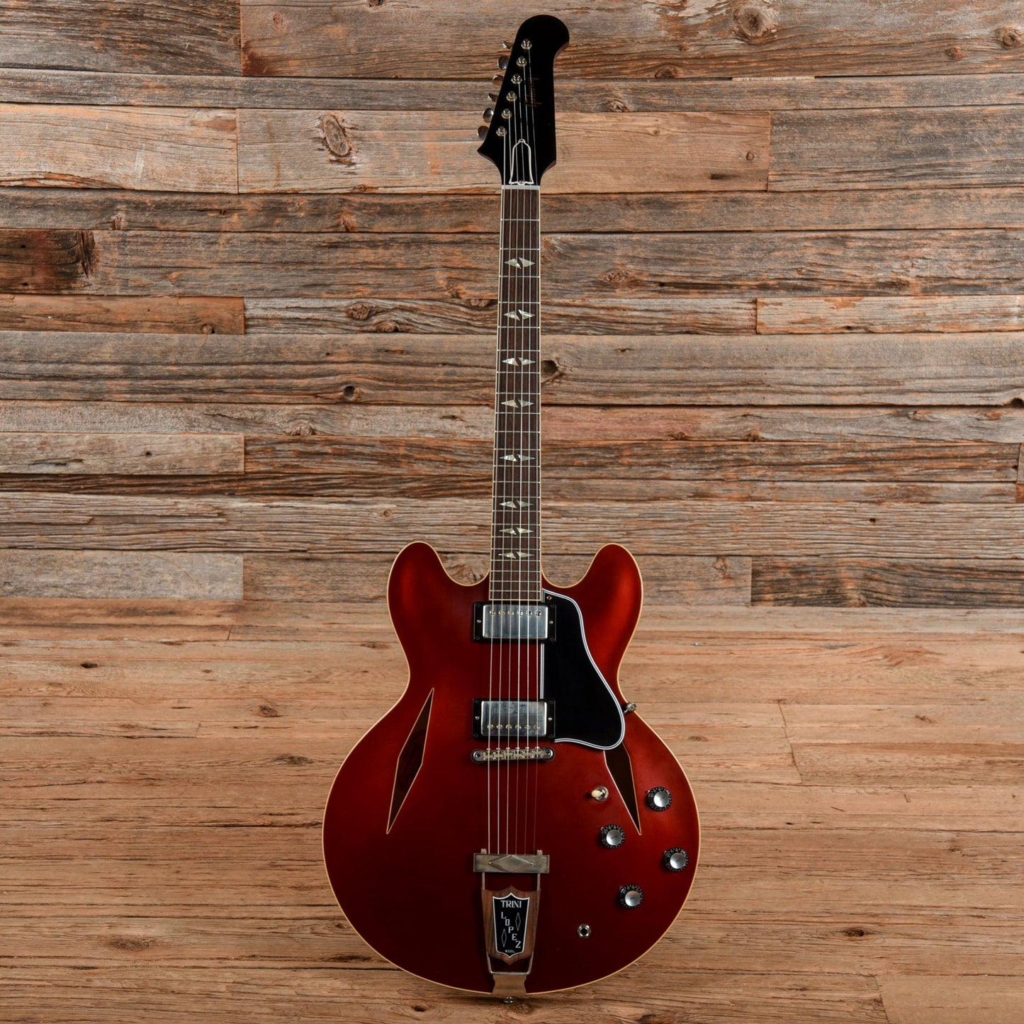 Gibson Custom '64 Trini Lopez Reissue "CME Spec" Heavy Antique Sparkling Burgundy VOS 2020 Electric Guitars / Semi-Hollow