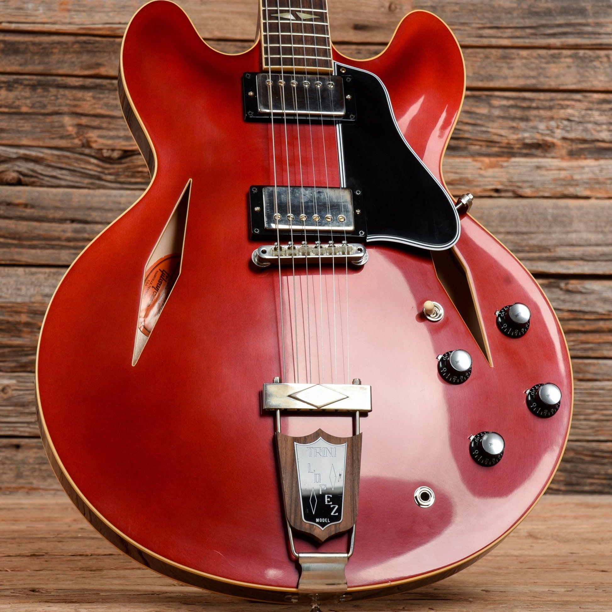 Gibson Custom '64 Trini Lopez Reissue "CME Spec" Heavy Antique Sparkling Burgundy VOS 2020 Electric Guitars / Semi-Hollow