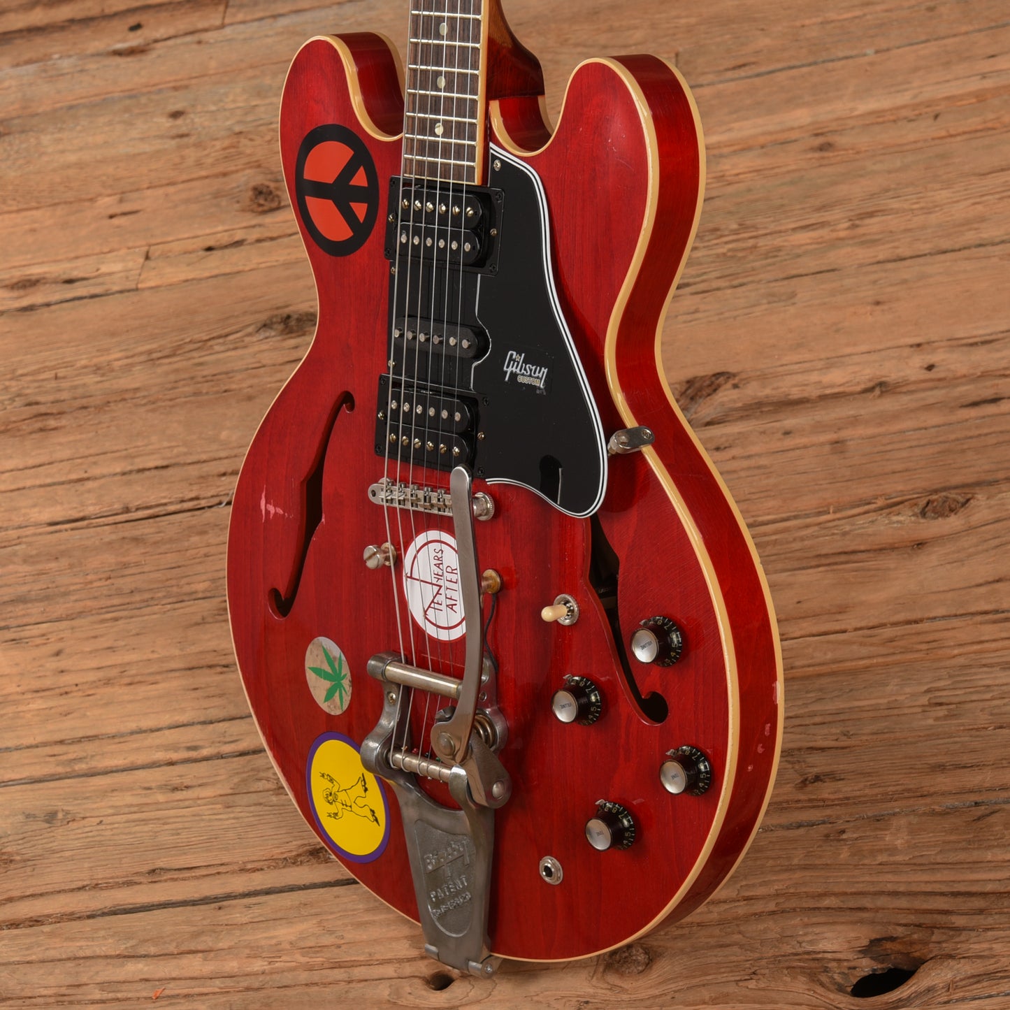Gibson Custom Alvin Lee Signature ES-335 '69 Festival Cherry Electric Guitars / Semi-Hollow