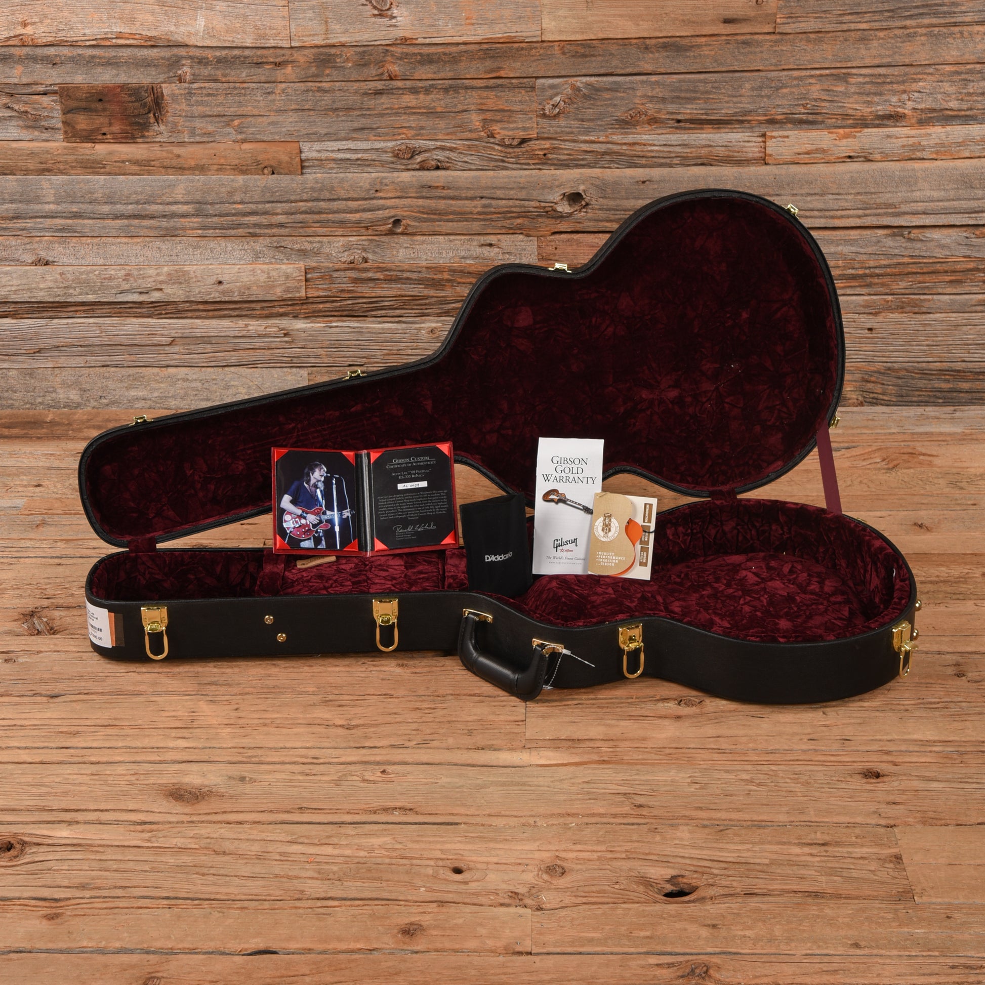 Gibson Custom Alvin Lee Signature ES-335 '69 Festival Cherry Electric Guitars / Semi-Hollow