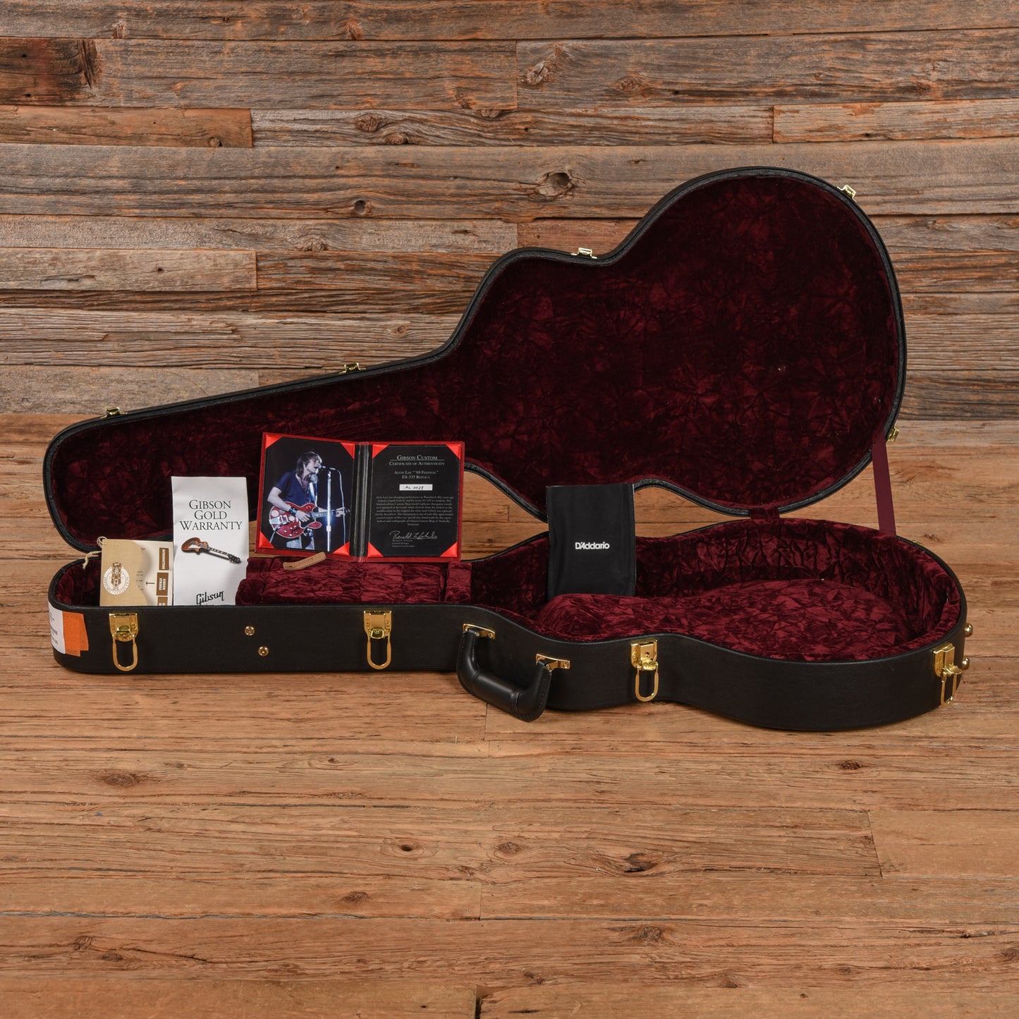Gibson Custom Alvin Lee Signature ES-335 '69 Festival Cherry Electric Guitars / Semi-Hollow