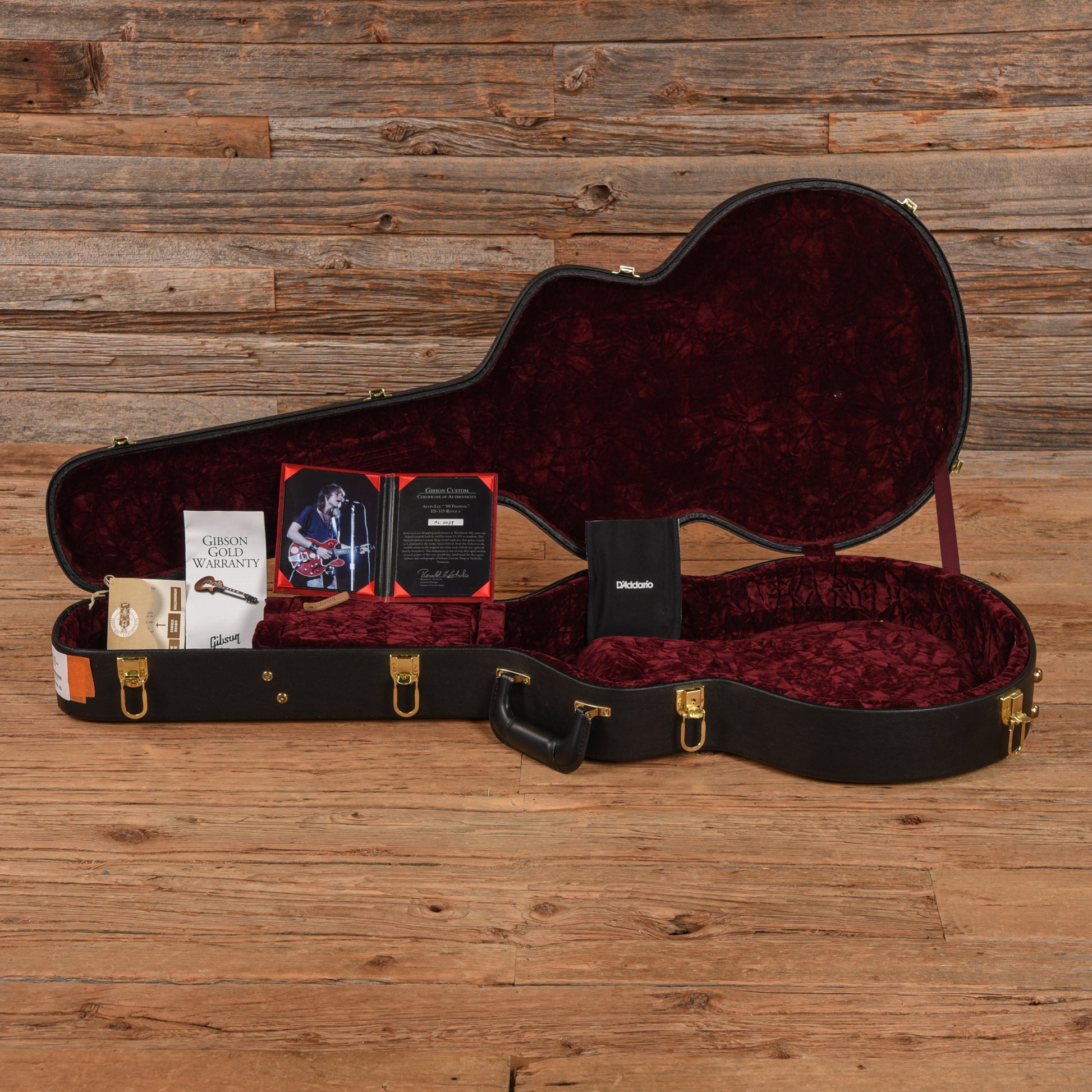 Gibson Custom Alvin Lee Signature ES-335 '69 Festival Cherry Electric Guitars / Semi-Hollow