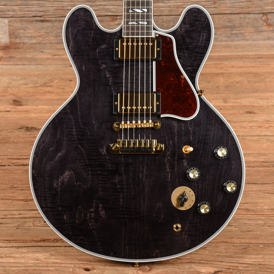 Gibson Custom B.B. King Lucille Legacy Transparent Ebony Electric Guitars / Semi-Hollow