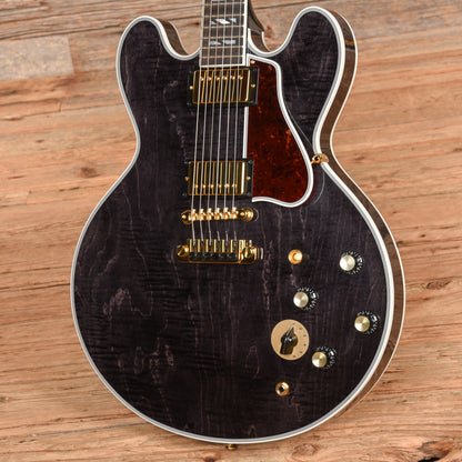 Gibson Custom B.B. King Lucille Legacy Transparent Ebony Electric Guitars / Semi-Hollow
