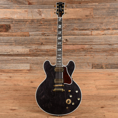 Gibson Custom B.B. King Lucille Legacy Transparent Ebony Electric Guitars / Semi-Hollow