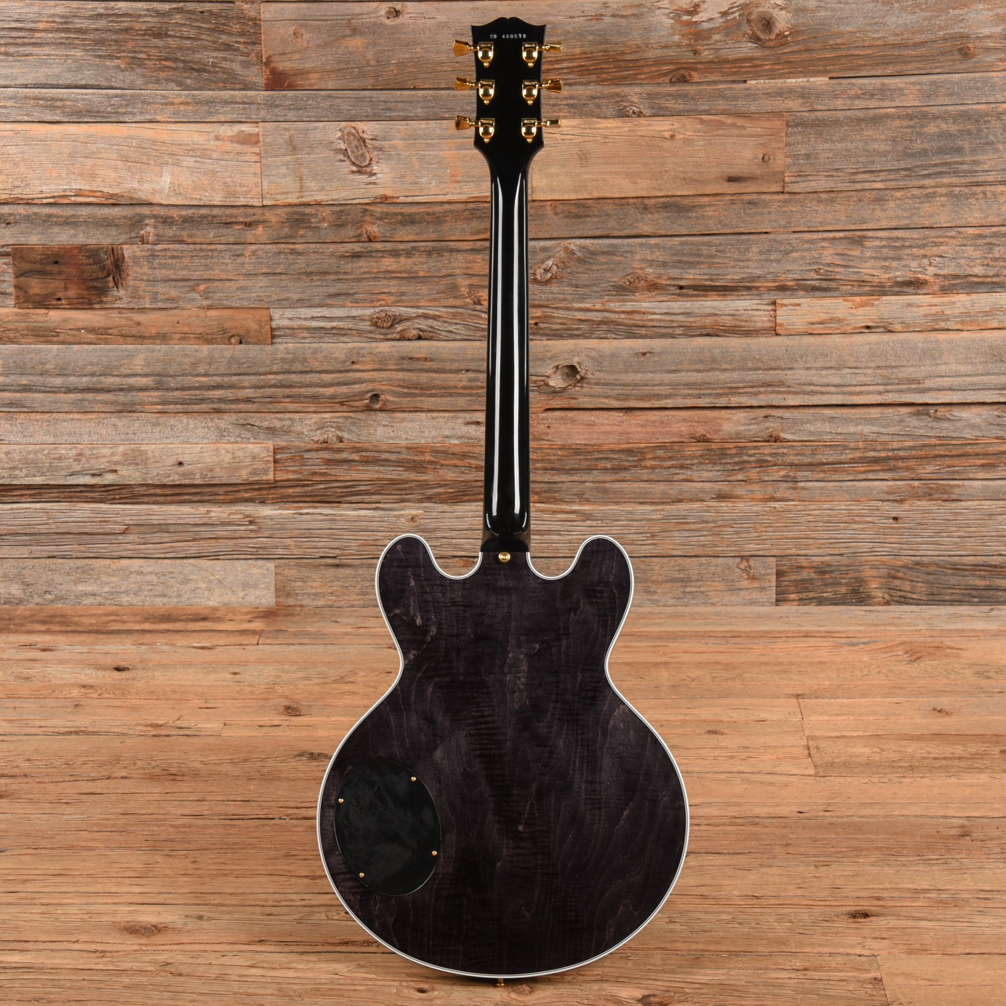 Gibson Custom B.B. King Lucille Legacy Transparent Ebony Electric Guitars / Semi-Hollow