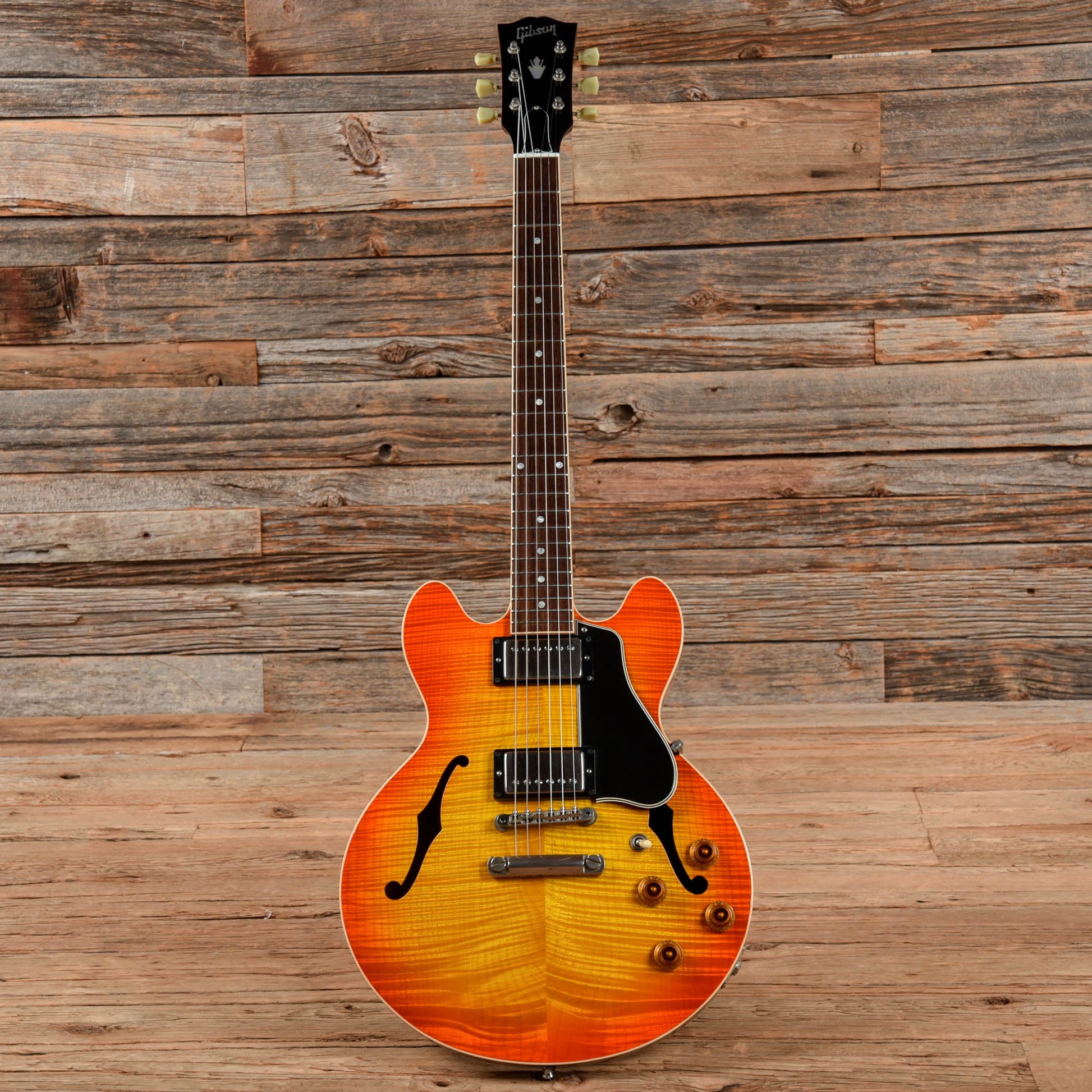 Gibson Custom CS-336 Tangerine Burst Electric Guitars / Semi-Hollow
