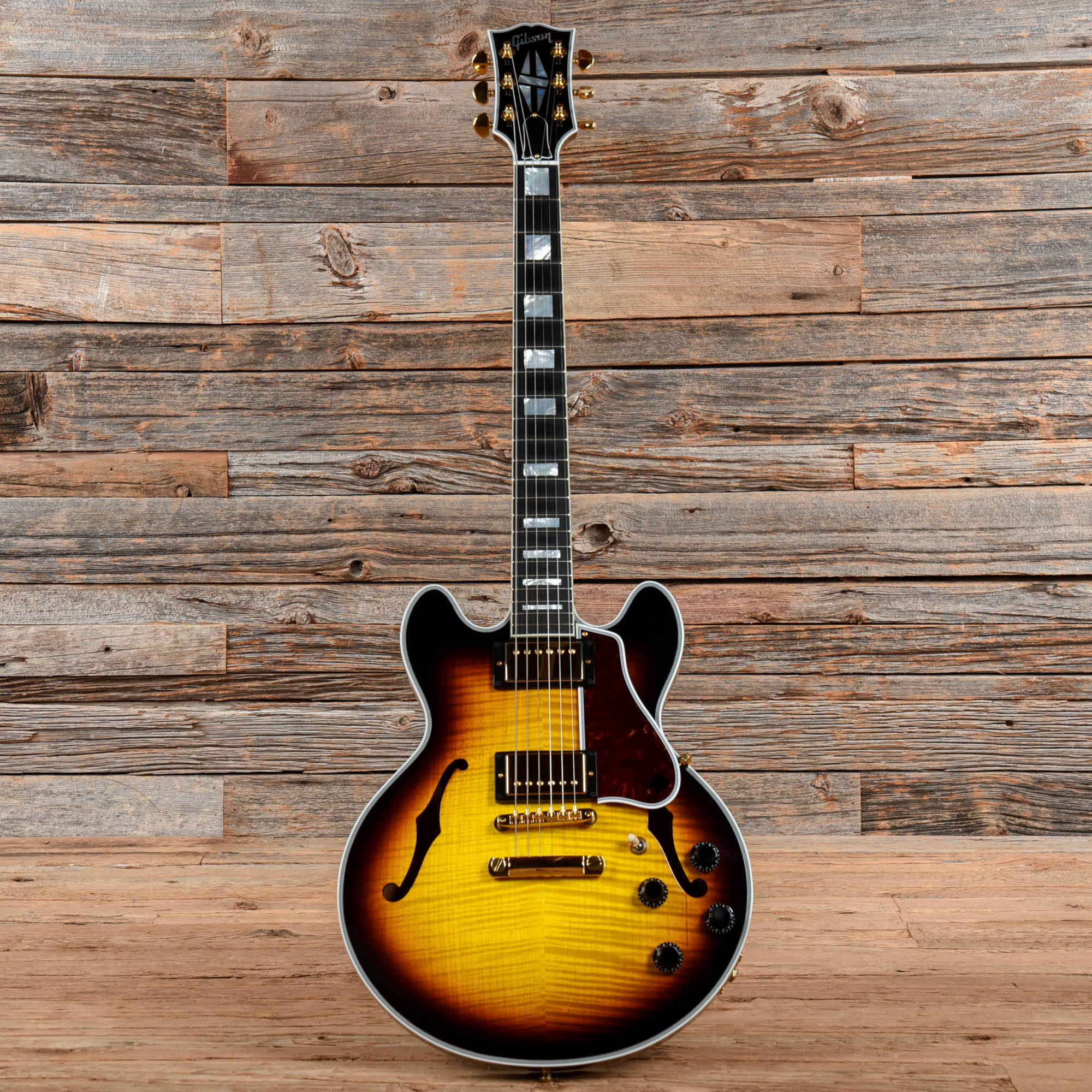 Gibson Custom CS-356 Figured Sunburst 2013 Electric Guitars / Semi-Hollow