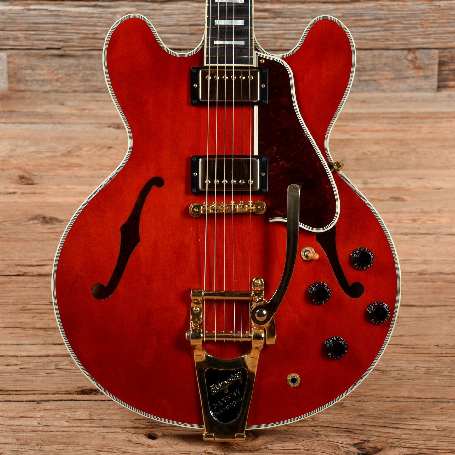 Gibson Custom ES-355 Mono w/ Bigsby Cherry 2007 Electric Guitars / Semi-Hollow