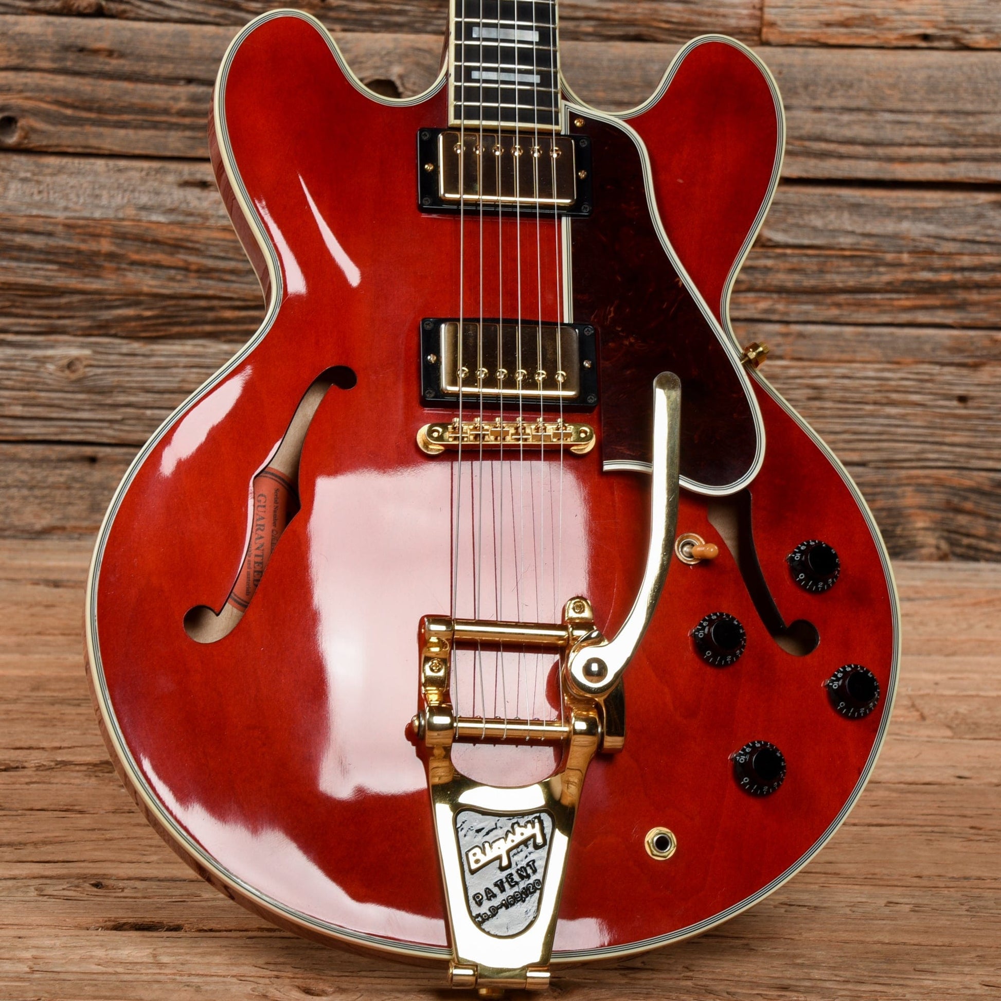 Gibson Custom ES-355 Mono w/ Bigsby Cherry 2007 Electric Guitars / Semi-Hollow