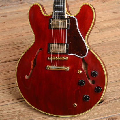 Gibson Custom ES-355 Stop Bar Viking Red 2018 Electric Guitars / Semi-Hollow