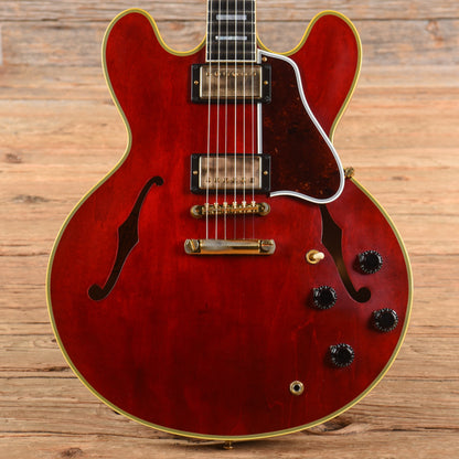 Gibson Custom ES-355 Stop Bar Viking Red 2018 Electric Guitars / Semi-Hollow