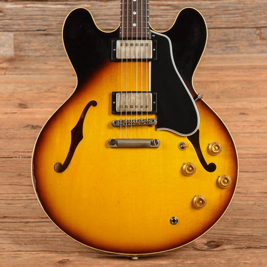 Gibson Custom Murphy Lab 58 ES-335 Heavy Aged Sunburst 2024 Electric Guitars / Semi-Hollow