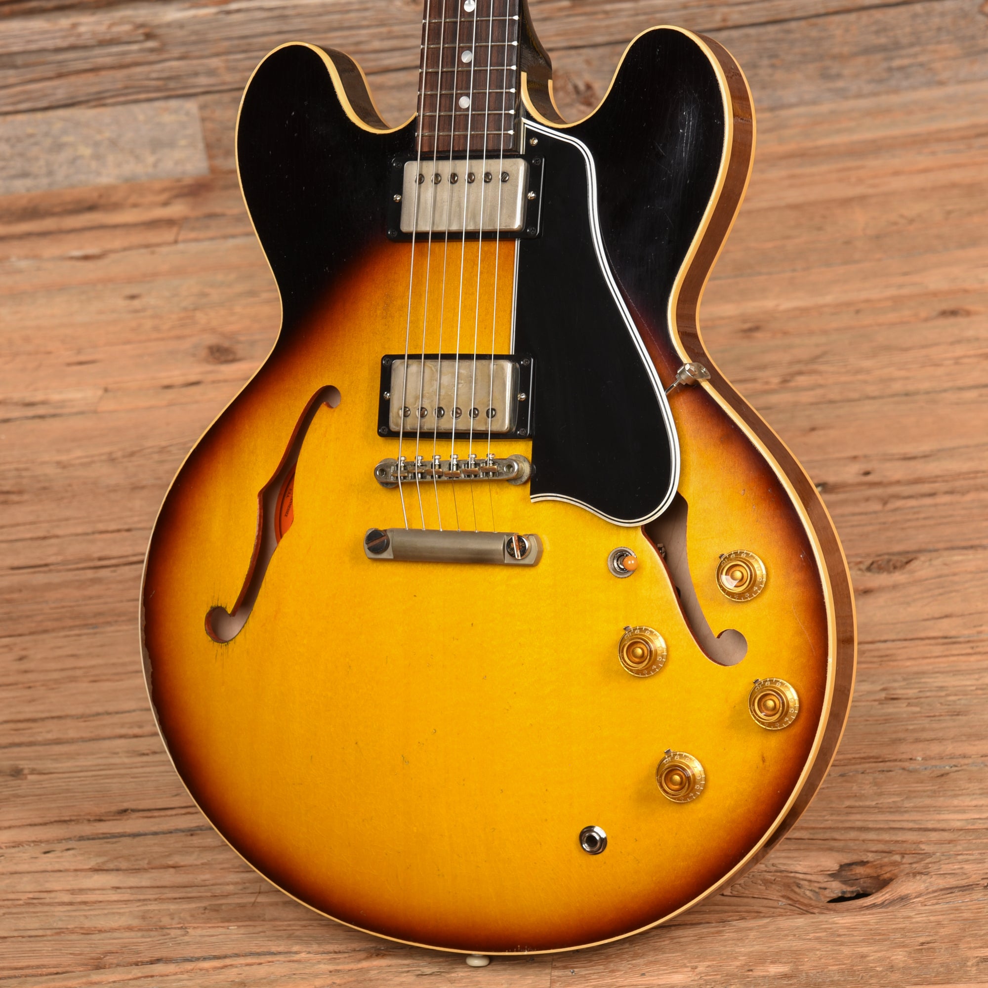 Gibson Custom Murphy Lab 58 ES-335 Heavy Aged Sunburst 2024 Electric Guitars / Semi-Hollow